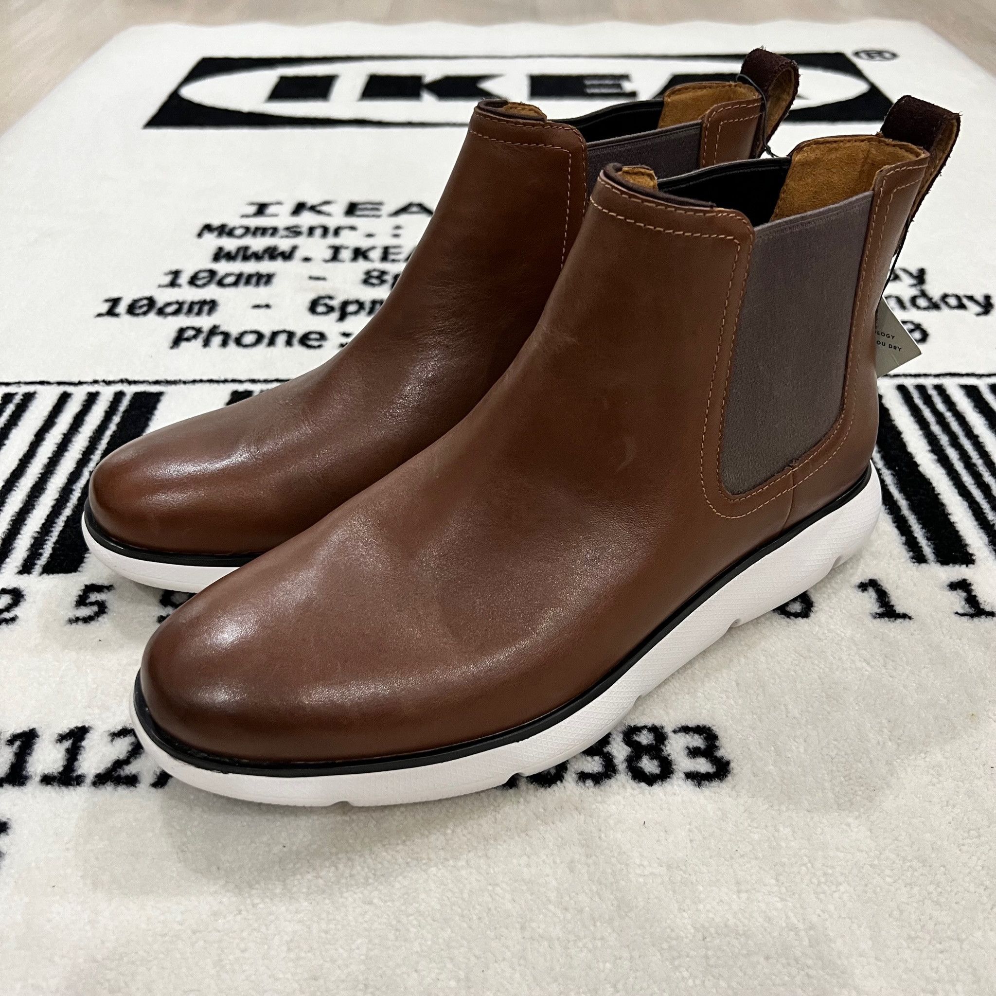 Cole Haan Zerogrand Lightweight Waterproof Leather Boots