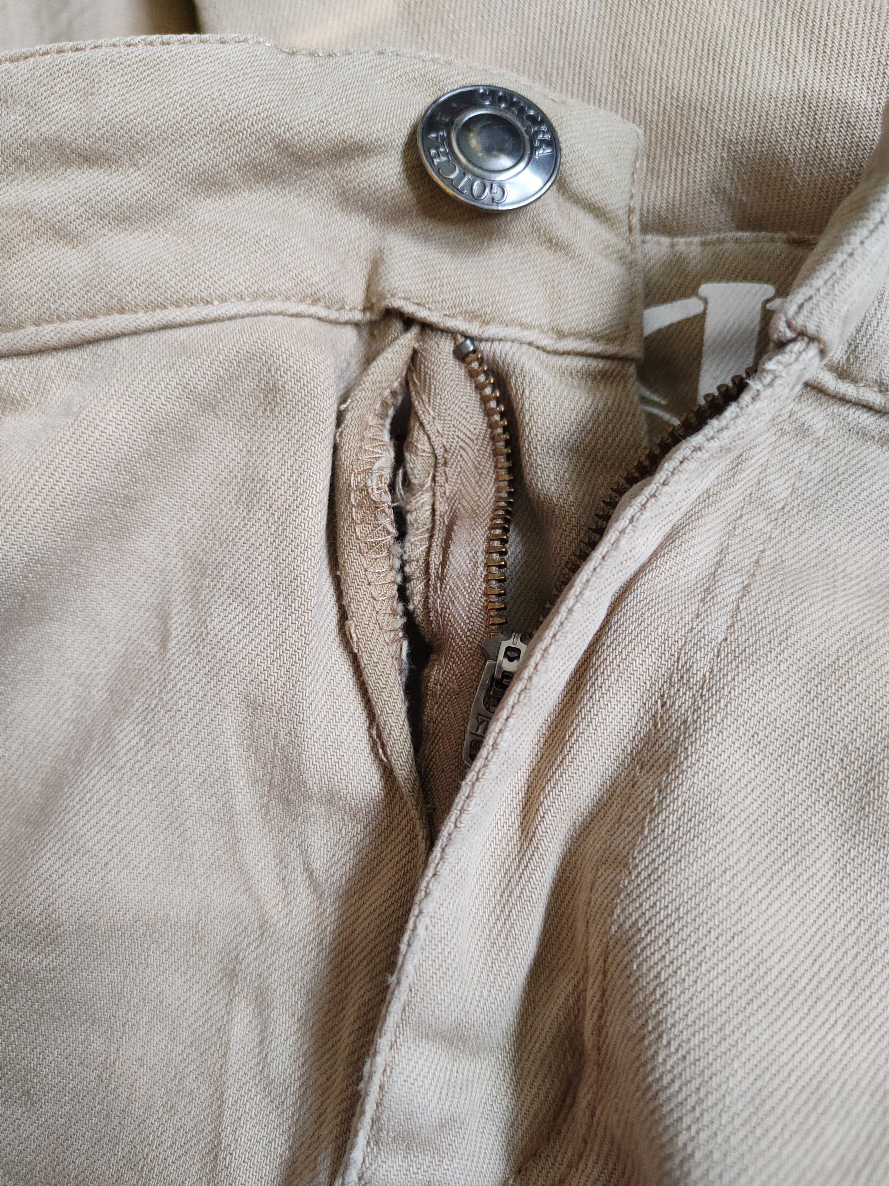 Gotcha × Japanese Brand Gotcha - Surf Brown ripped distressed Casual Pants #S658 Size US 32 / EU 48 - 17 Thumbnail