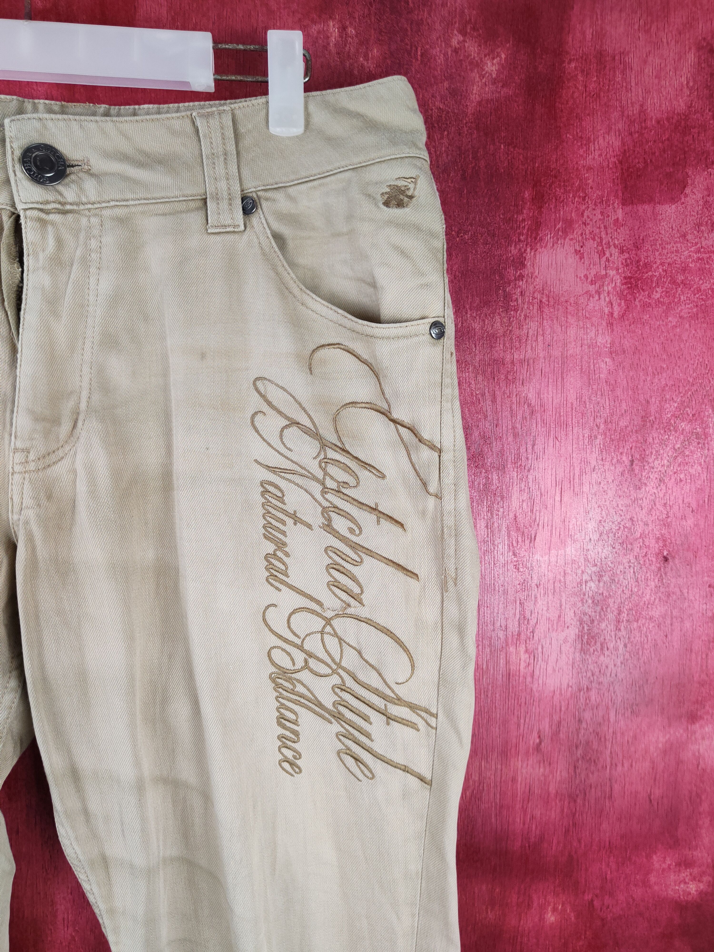 Gotcha × Japanese Brand Gotcha - Surf Brown ripped distressed Casual Pants #S658 Size US 32 / EU 48 - 8 Thumbnail