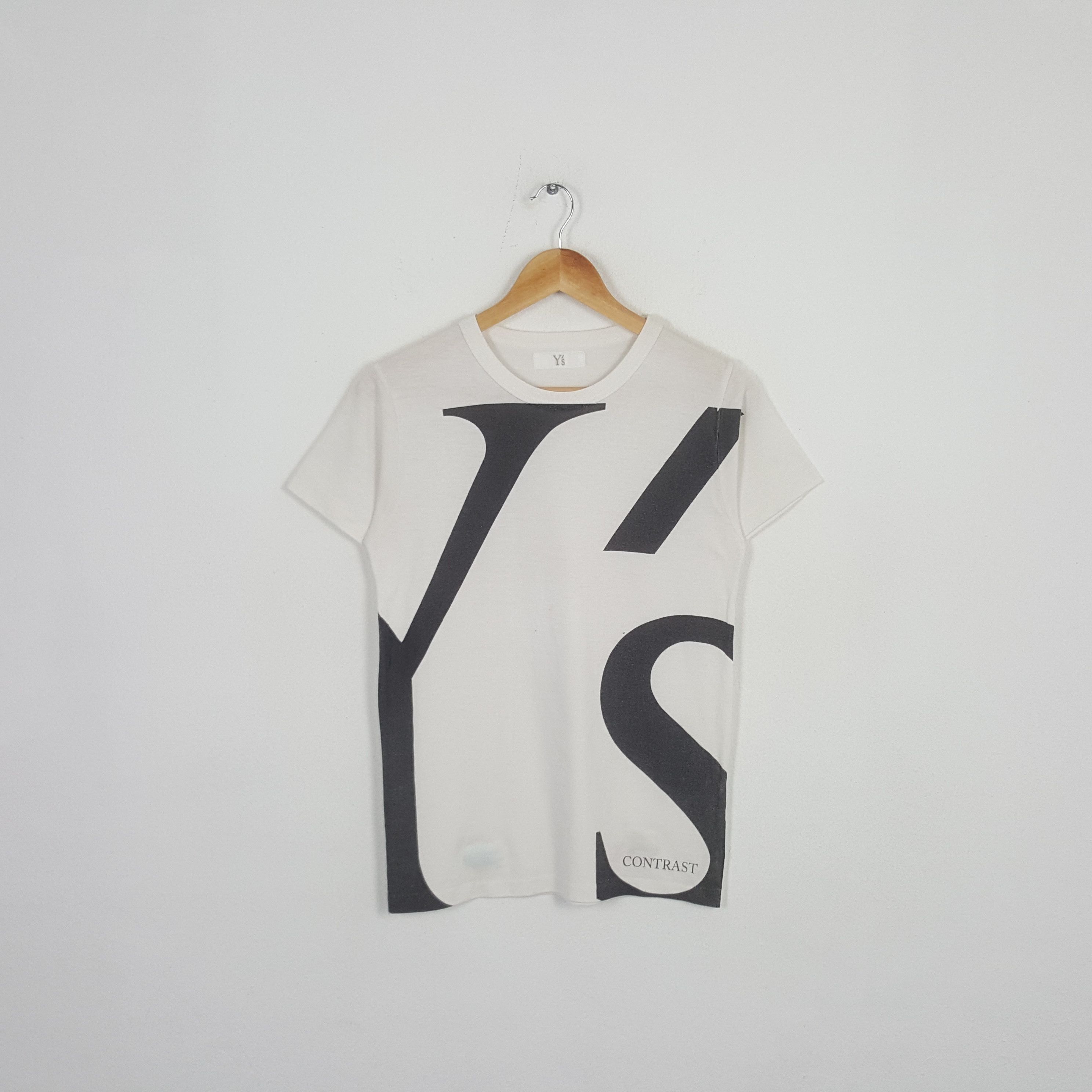 Vintage Y's Contrast Yohji Yamamoto Japan Designer Tshirt