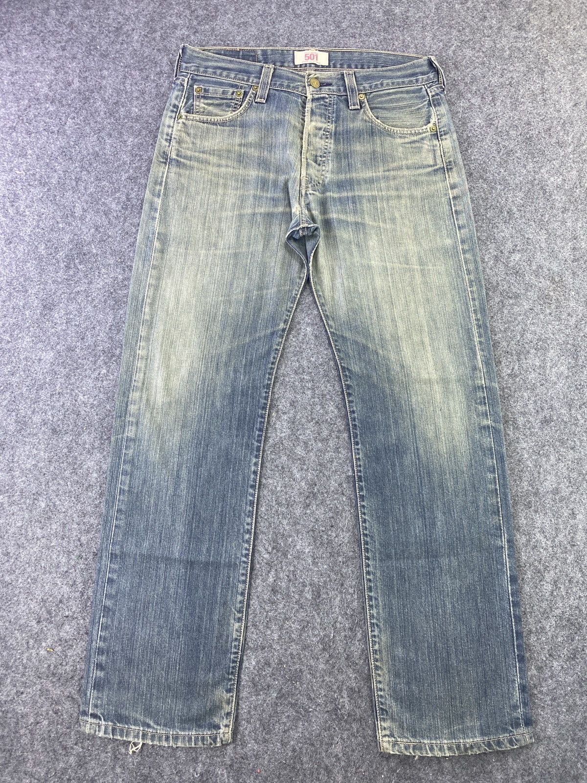 Levi's Vintage Levi's 501 Rusty Jeans - J557 Size US 31 - 1 Thumbnail