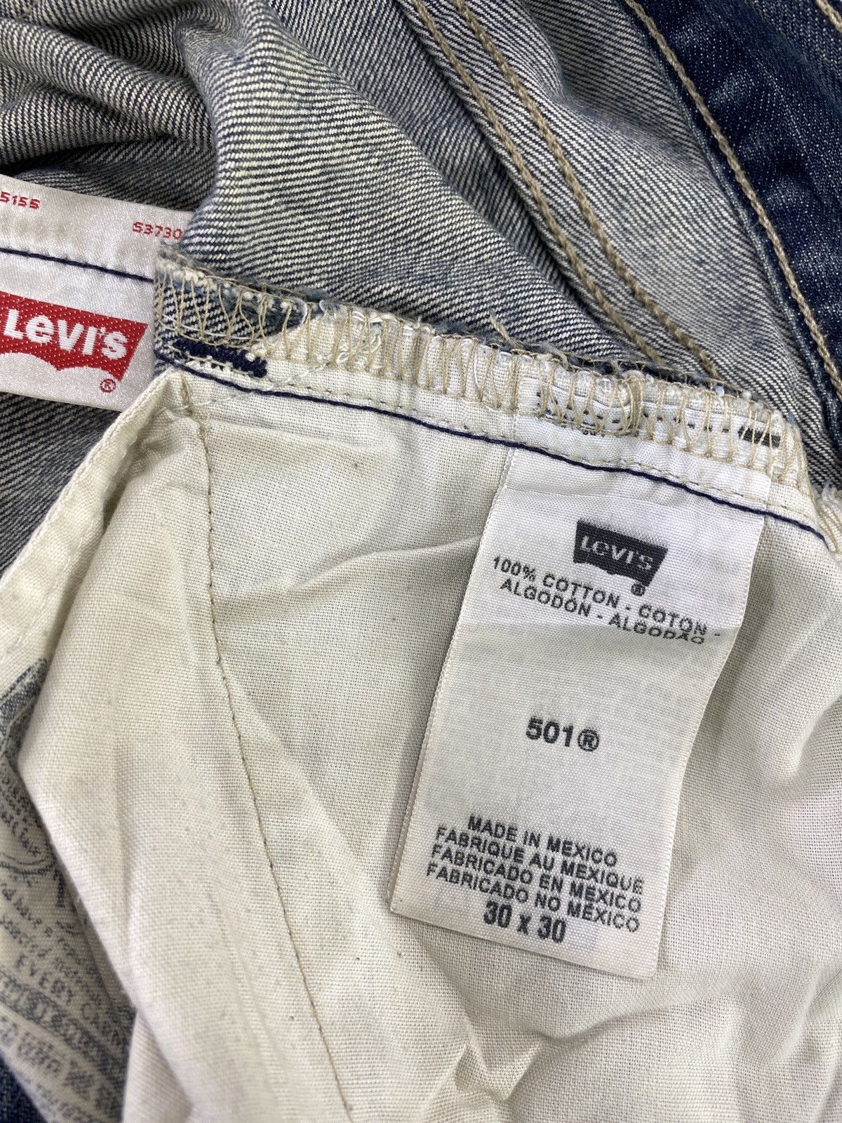 Levi's Vintage Levi's 501 Rusty Jeans - J557 Size US 31 - 5 Thumbnail