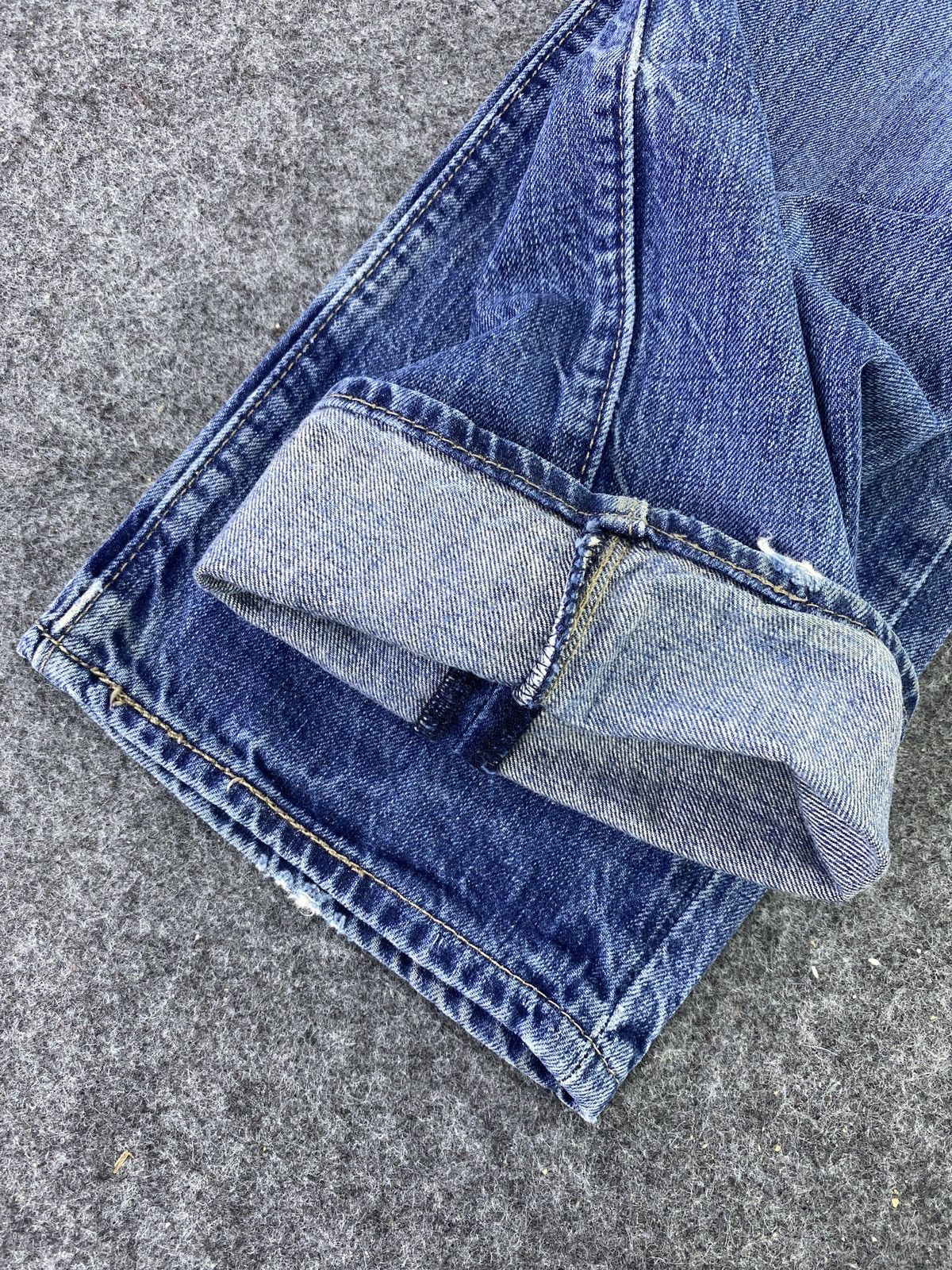 Levi's Vintage Levis 501 Blue wash Jeans - J558 Size US 34 / EU 50 - 7 Thumbnail