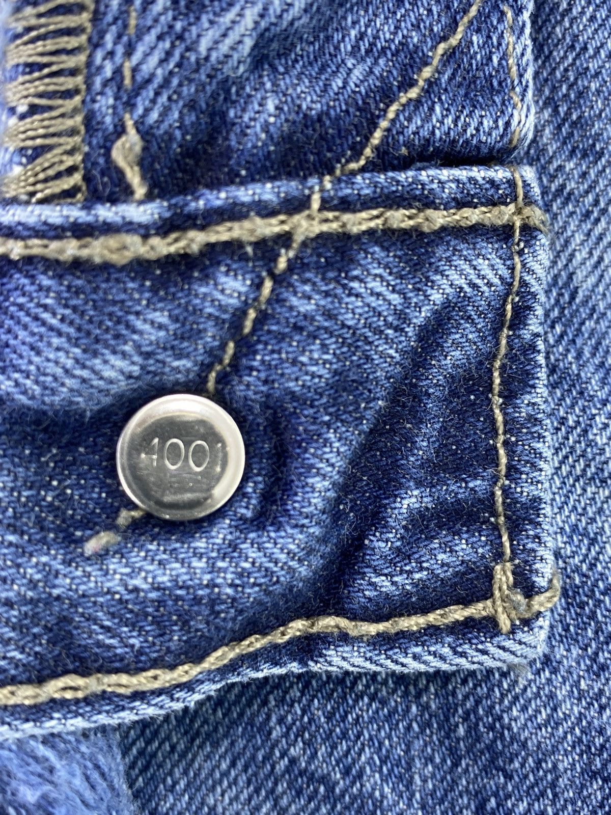 Levi's Vintage Levis 501 Blue wash Jeans - J558 Size US 34 / EU 50 - 4 Thumbnail