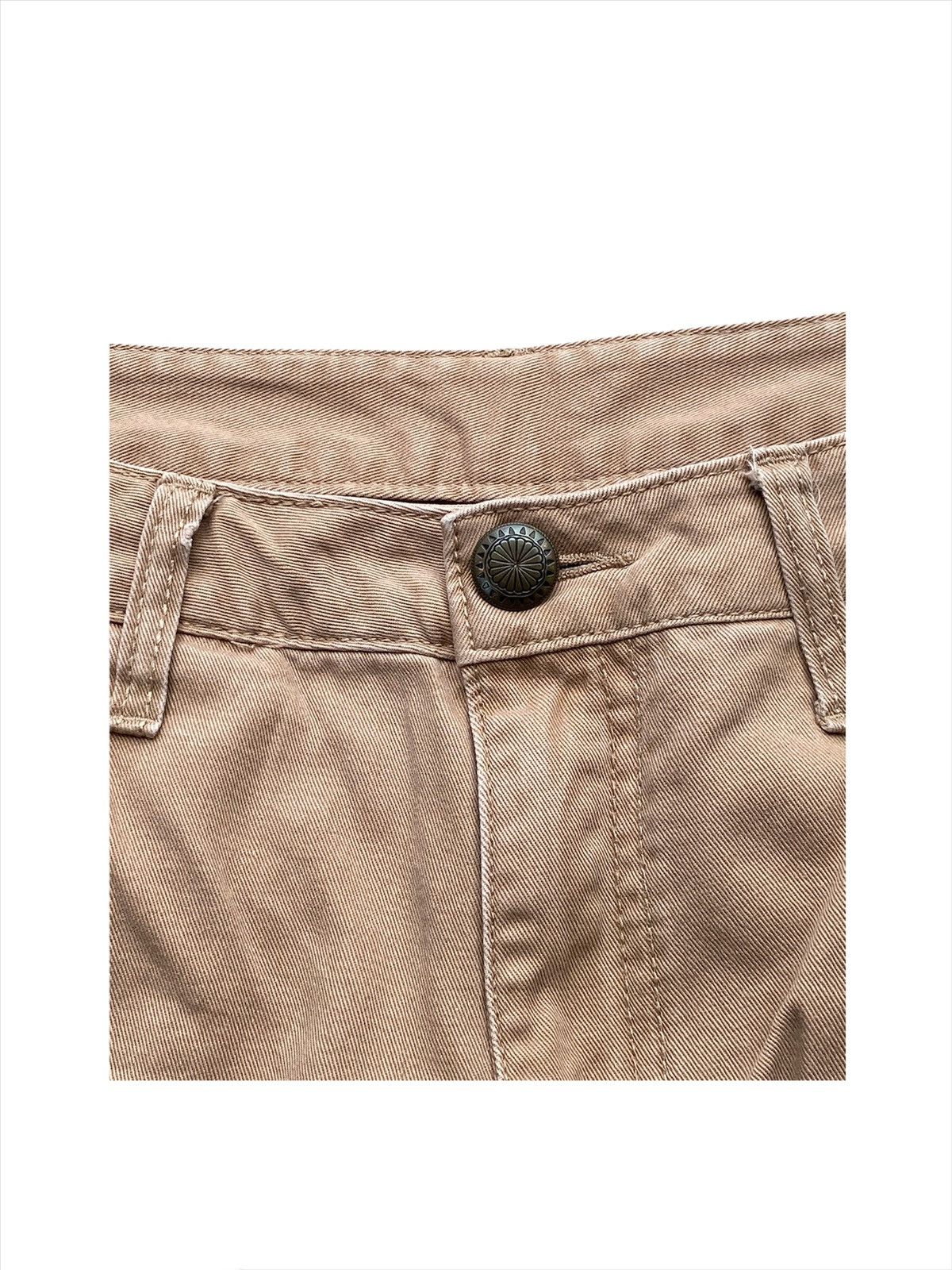 Hysteric Glamour × Japanese Brand × Vintage Japanese Khaki Bush Pants X Patchwork Pocket Size US 31 - 5 Thumbnail