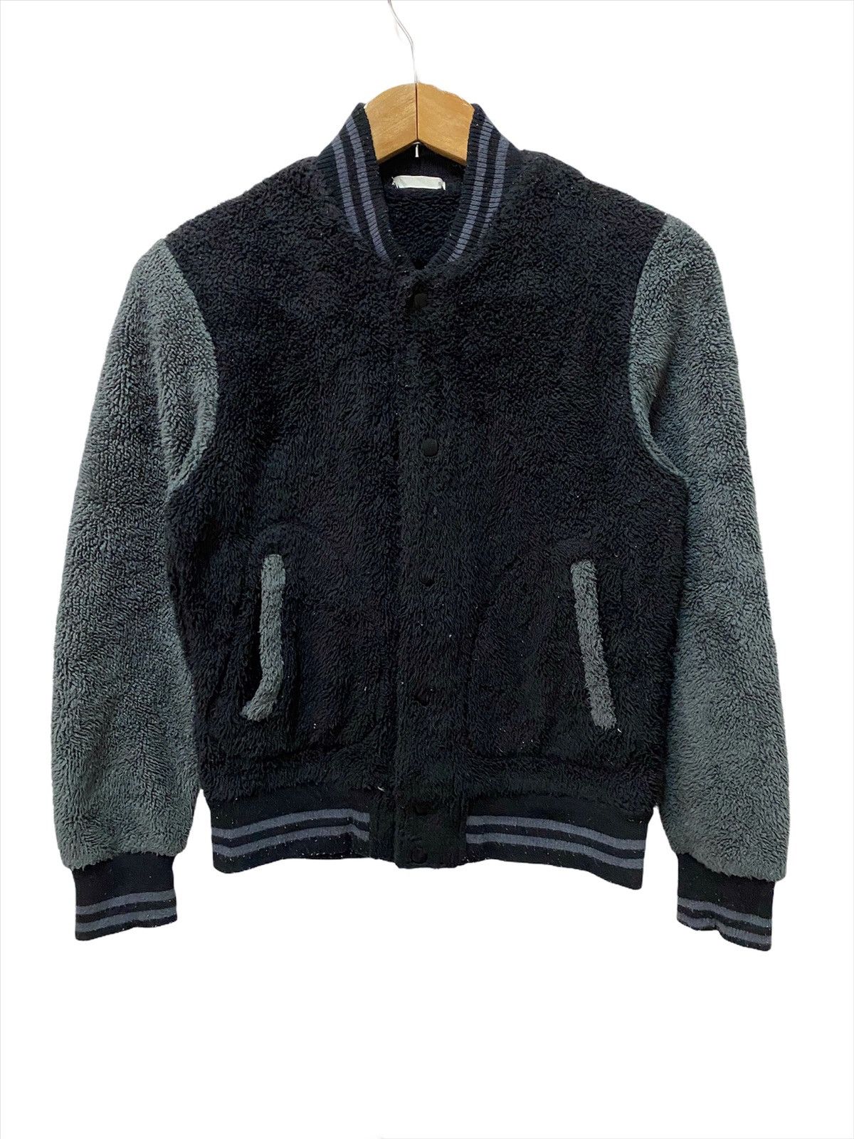 Japanese Brand Japanese Brand Fleece Varsity Jacket Size US S / EU 44-46 / 1 - 1 Thumbnail