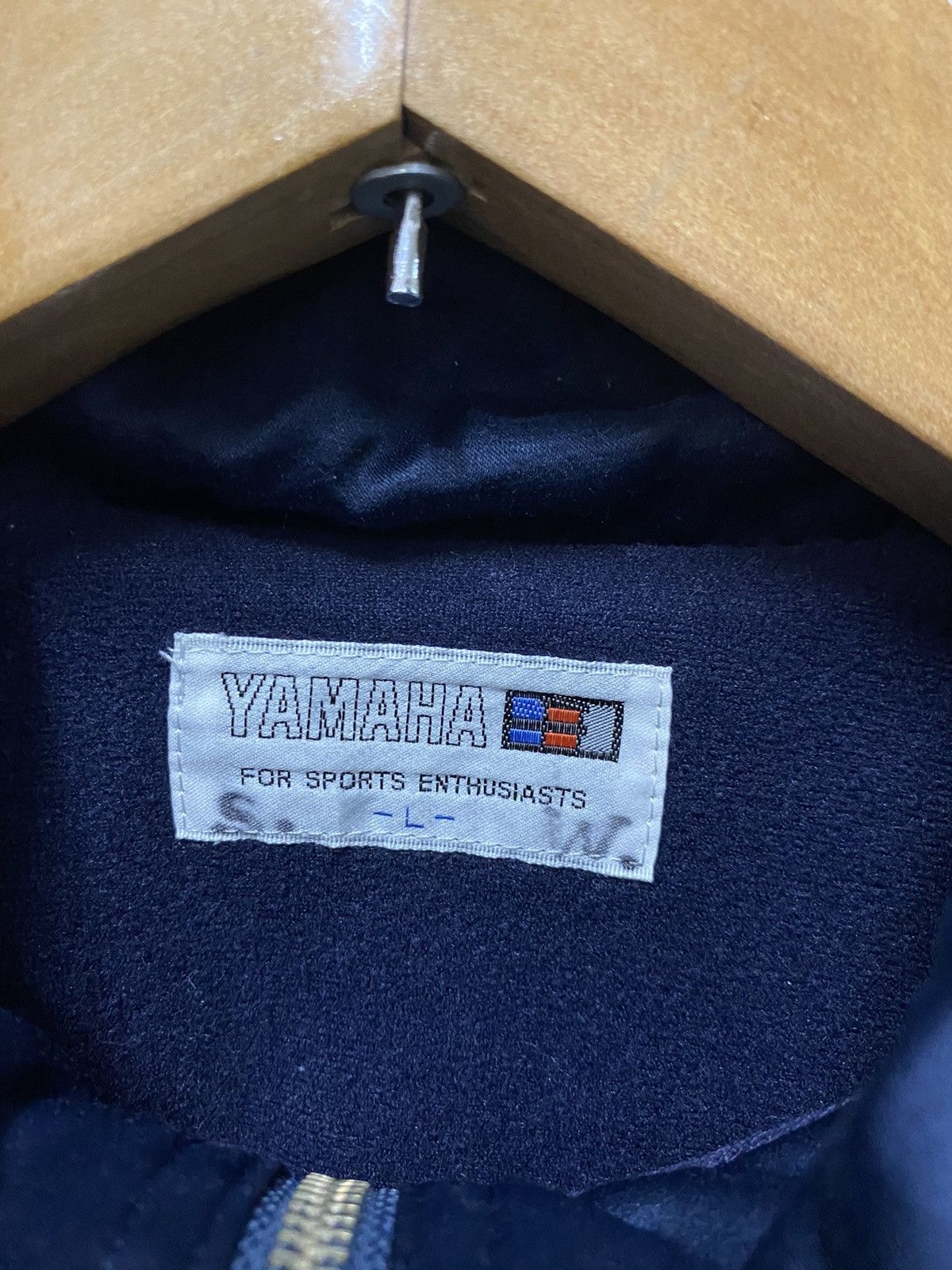 Vintage sport style yamaha jacket