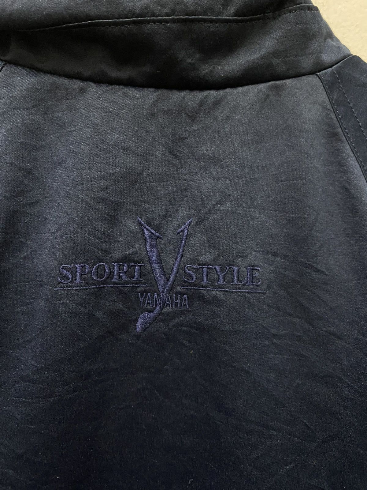 Vintage sport style yamaha jacket
