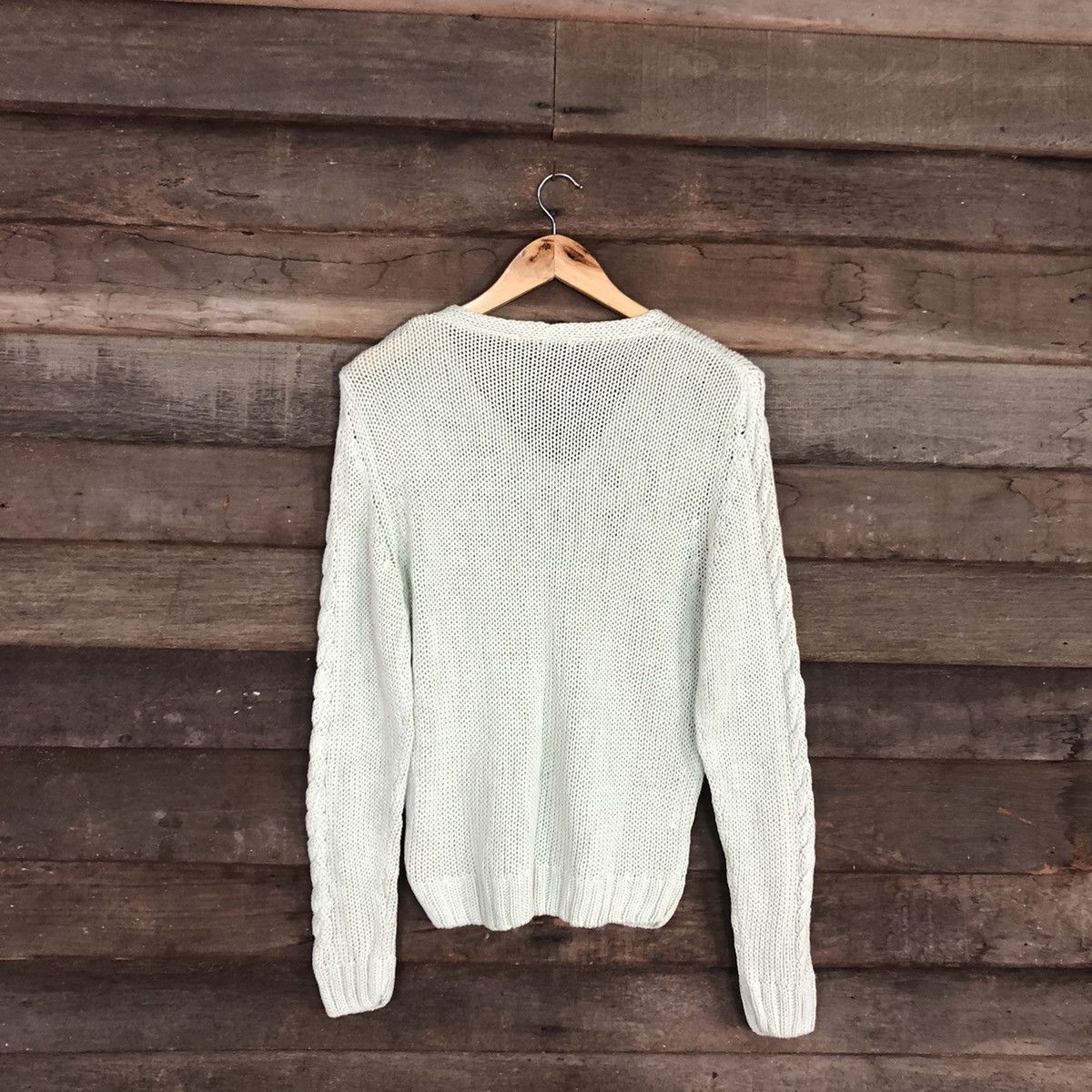 Vintage Equality mesh net crochet knitwear japan #505B Size M / US 6-8 / IT 42-44 - 12 Thumbnail