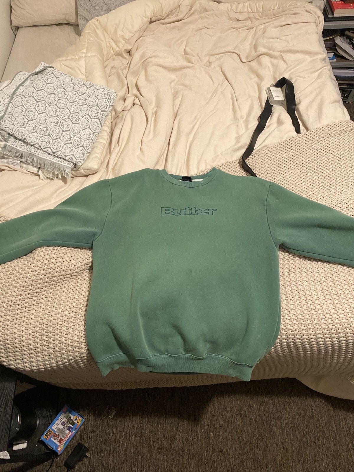 Butter Long sleeve Crew Neck