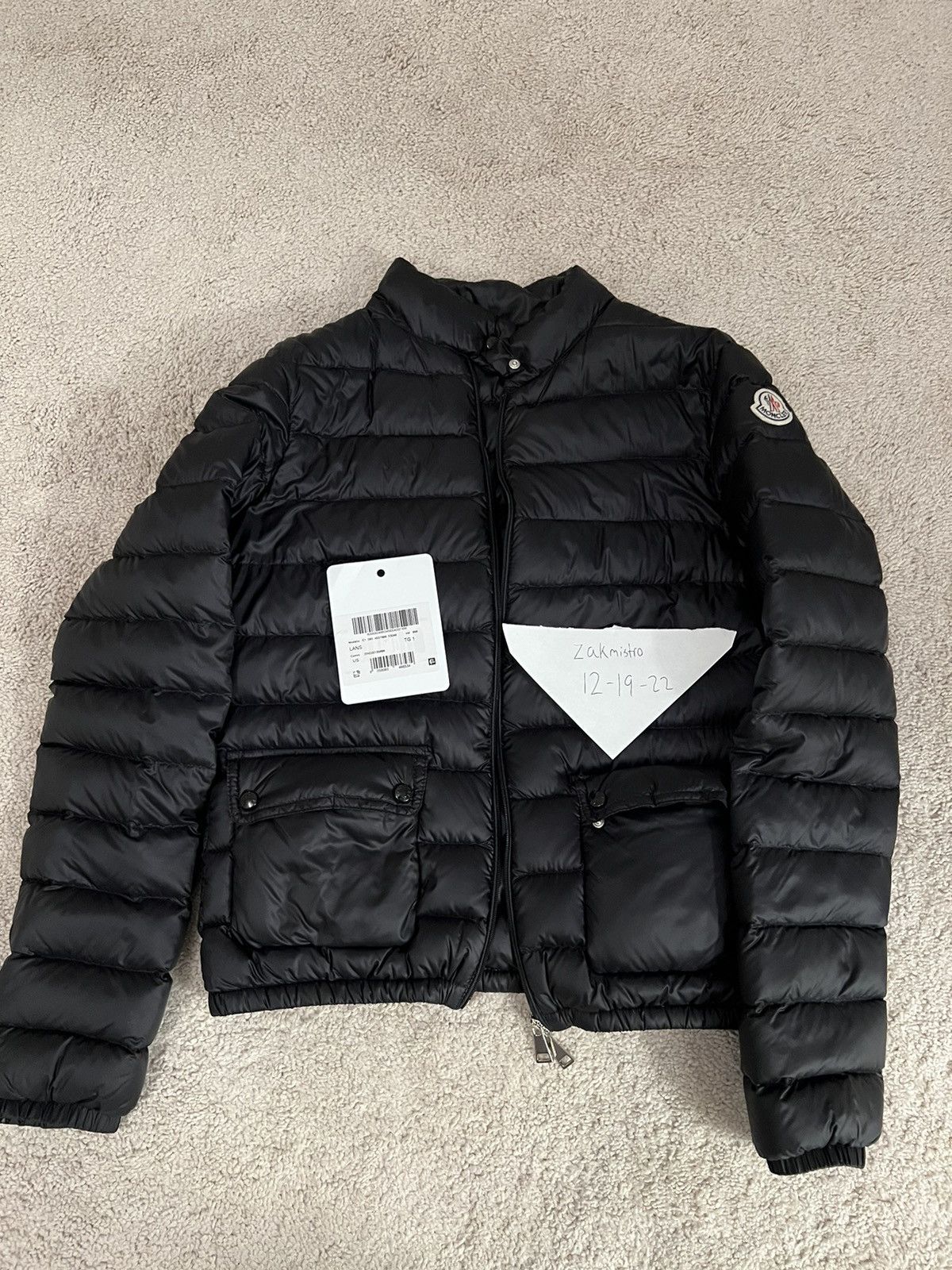 Moncler Moncler Lans Quilted Jacket Size S / US 4 / IT 40 - 1 Thumbnail