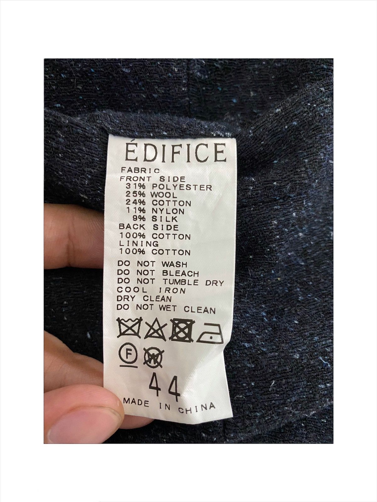 Designer Belesto Edifice Etique Archival Vest Size US S / EU 44-46 / 1 - 6 Thumbnail