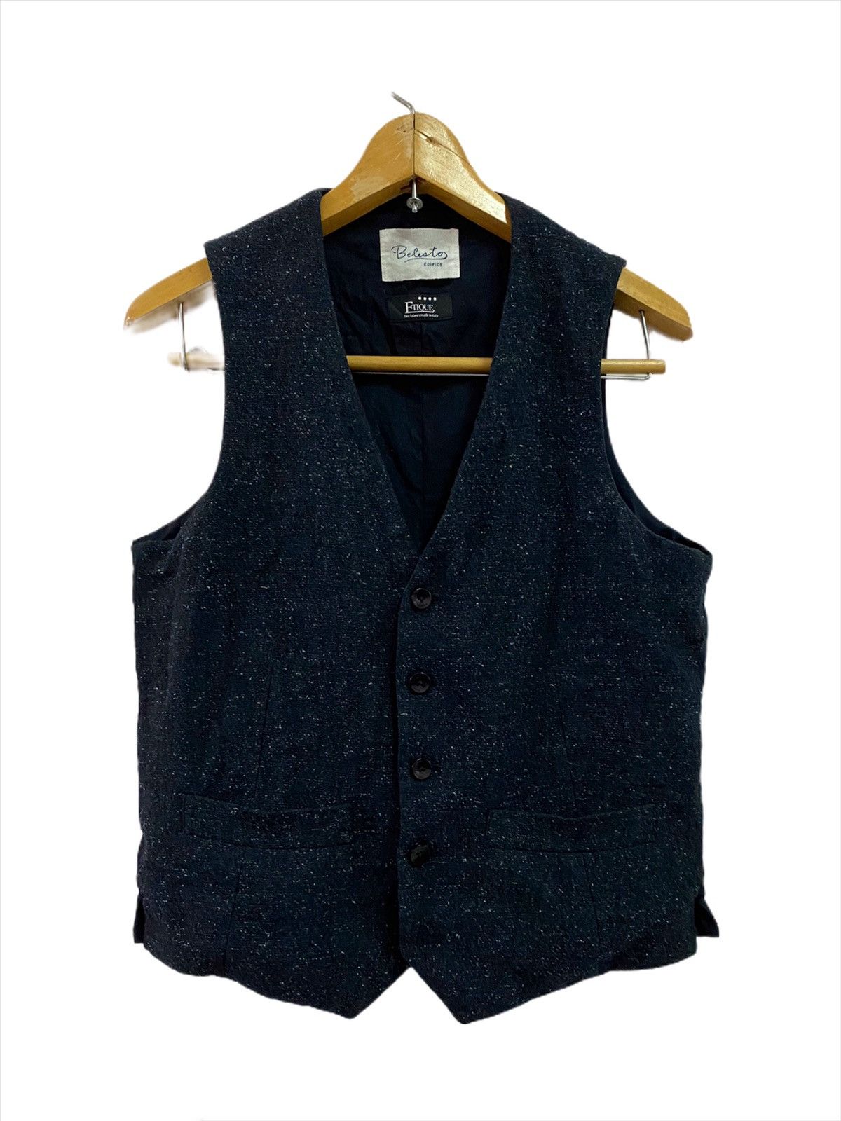 Designer Belesto Edifice Etique Archival Vest Size US S / EU 44-46 / 1 - 1 Thumbnail