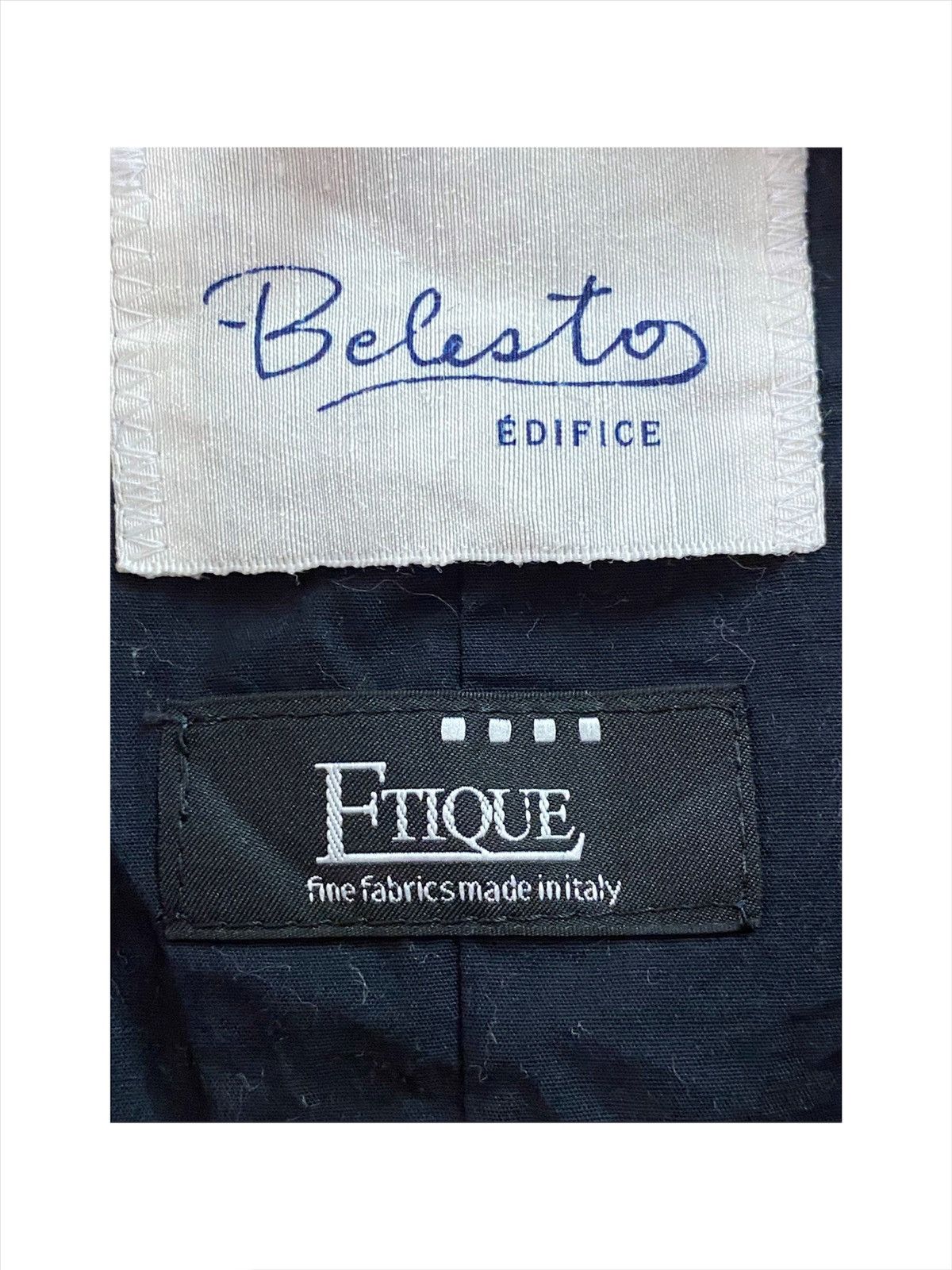Designer Belesto Edifice Etique Archival Vest Size US S / EU 44-46 / 1 - 5 Thumbnail