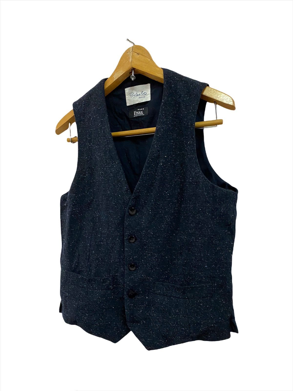 Designer Belesto Edifice Etique Archival Vest Size US S / EU 44-46 / 1 - 3 Thumbnail