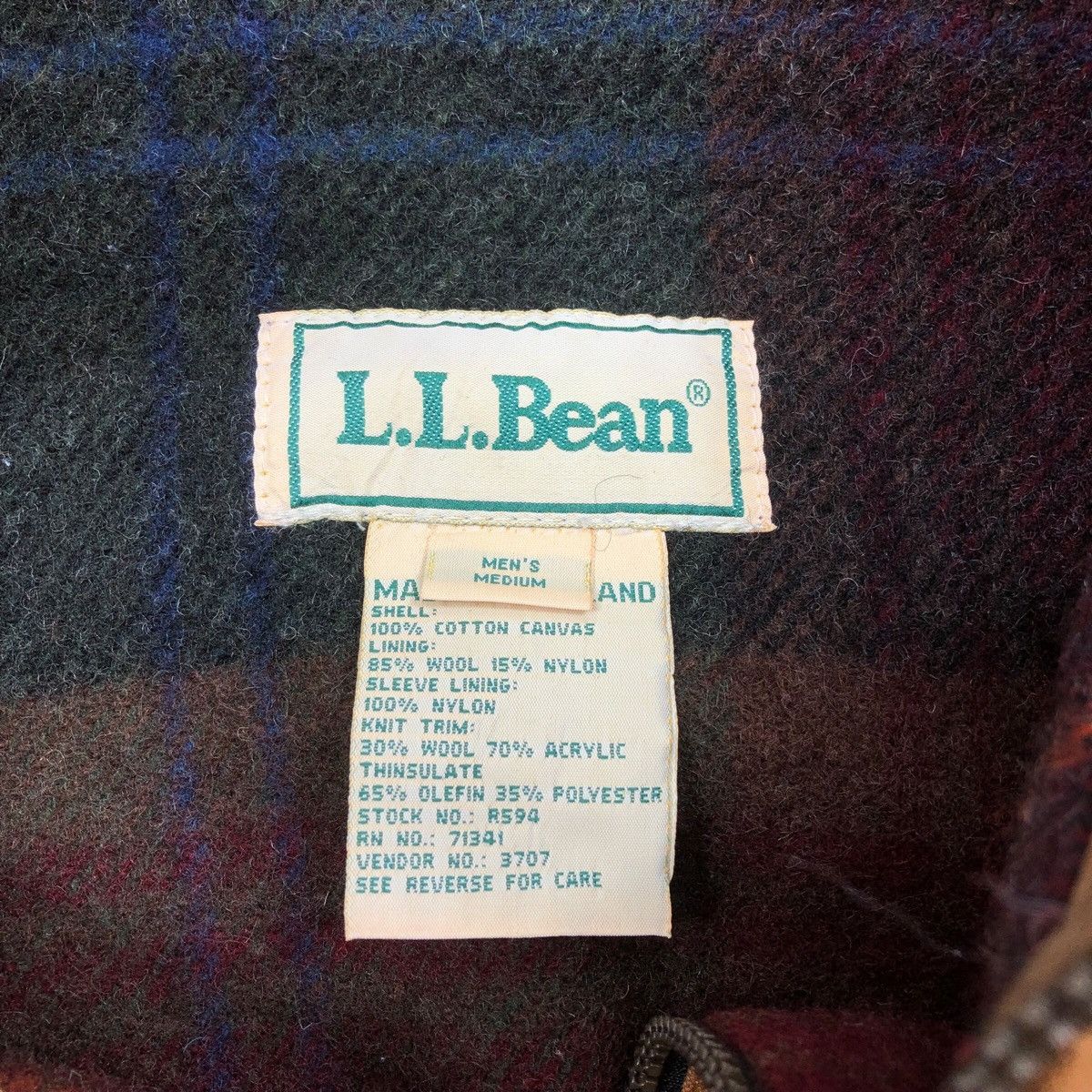Pick!! Vtg L.L.BEAN Chore Harrington Jacket