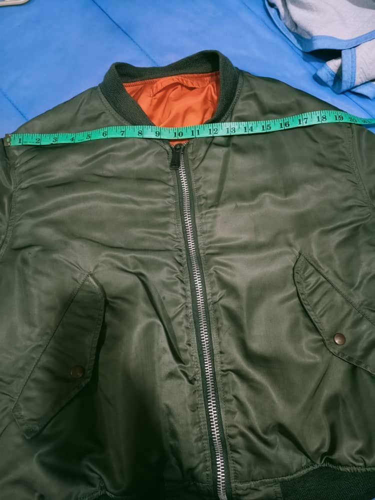 Vintage Vintage MA-1 Usaf Flight Jacket Size US L / EU 52-54 / 3 - 10 Thumbnail