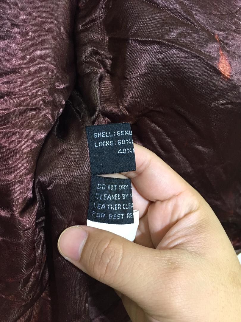 Caruso × Genuine Leather Caruso Brown Button-ups Leather Jacket Size US L / EU 52-54 / 3 - 12 Thumbnail
