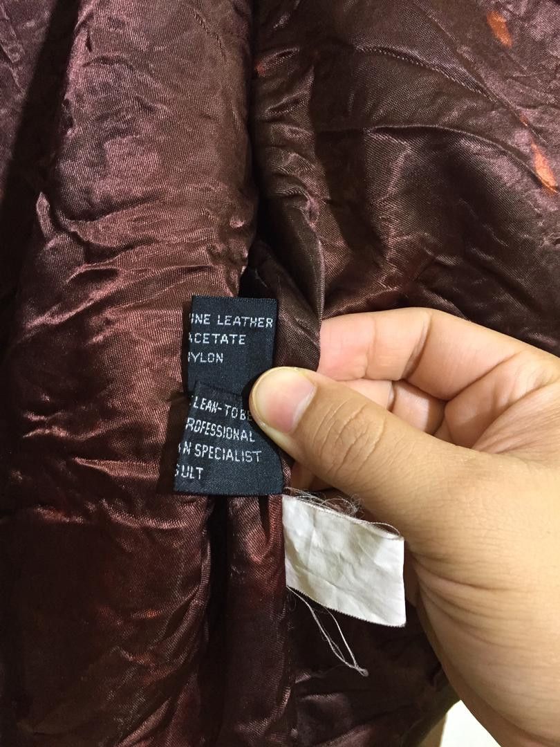 Caruso × Genuine Leather Caruso Brown Button-ups Leather Jacket Size US L / EU 52-54 / 3 - 13 Thumbnail
