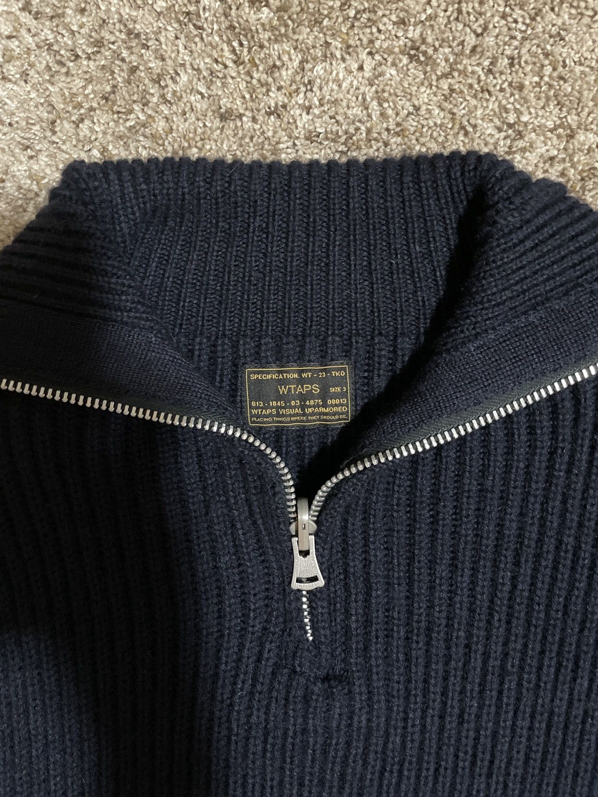 トップス WTAPS COMANDER/SWEATER.WOOL Wtaps WTAPS-Commander Sweater/Wool Knit | Grailed