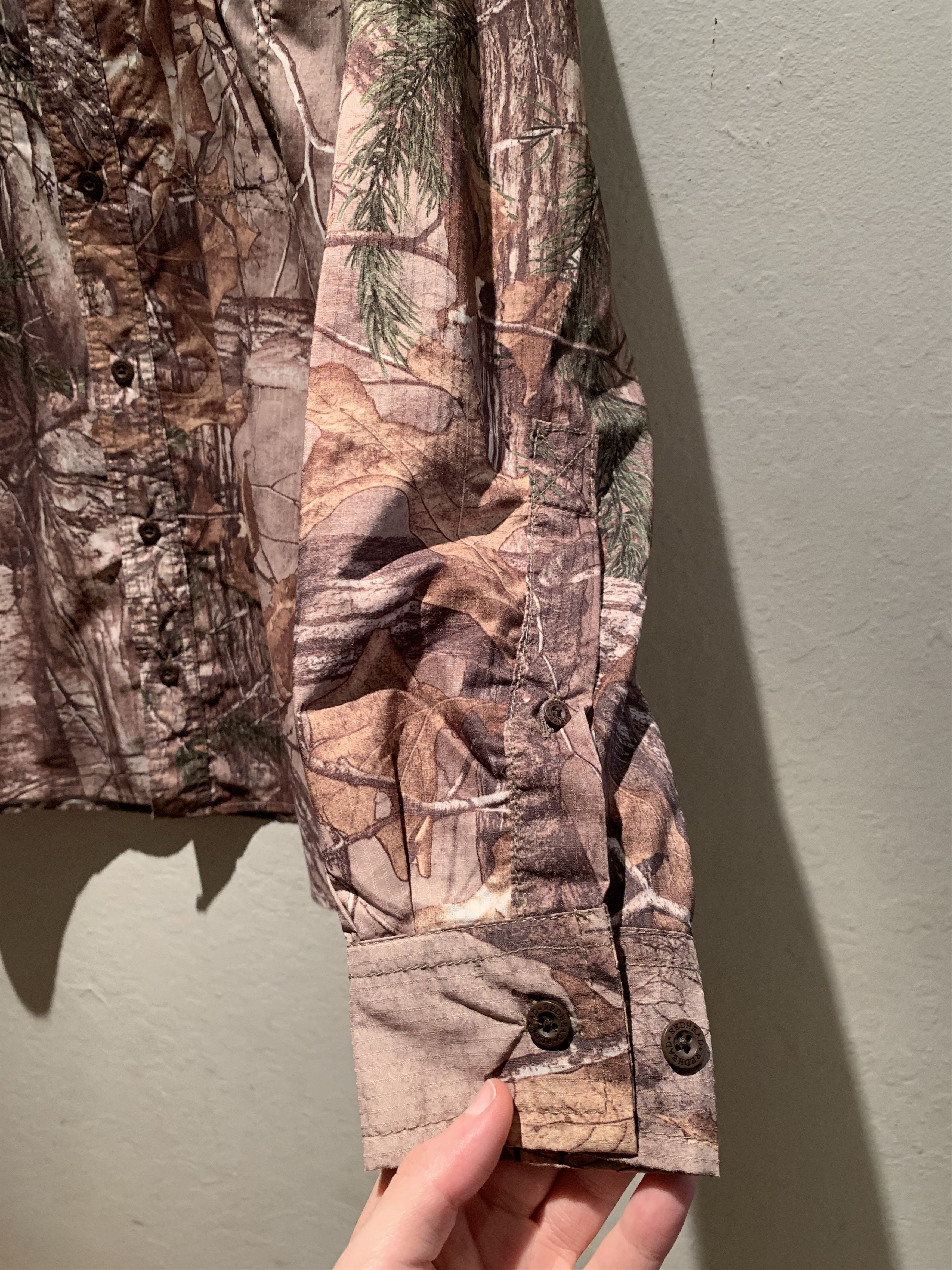 Realtree *RARE* RealTree x Red Head Camo Long Sleeve Button Shirt Size US M / EU 48-50 / 2 - 2 Thumbnail