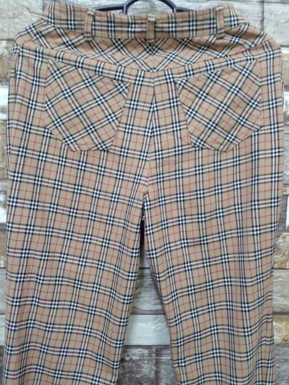 Burberry PANTS BURBERRY x NOVA CHEAK. Size 26" / US 2 / IT 38 - 12 Thumbnail
