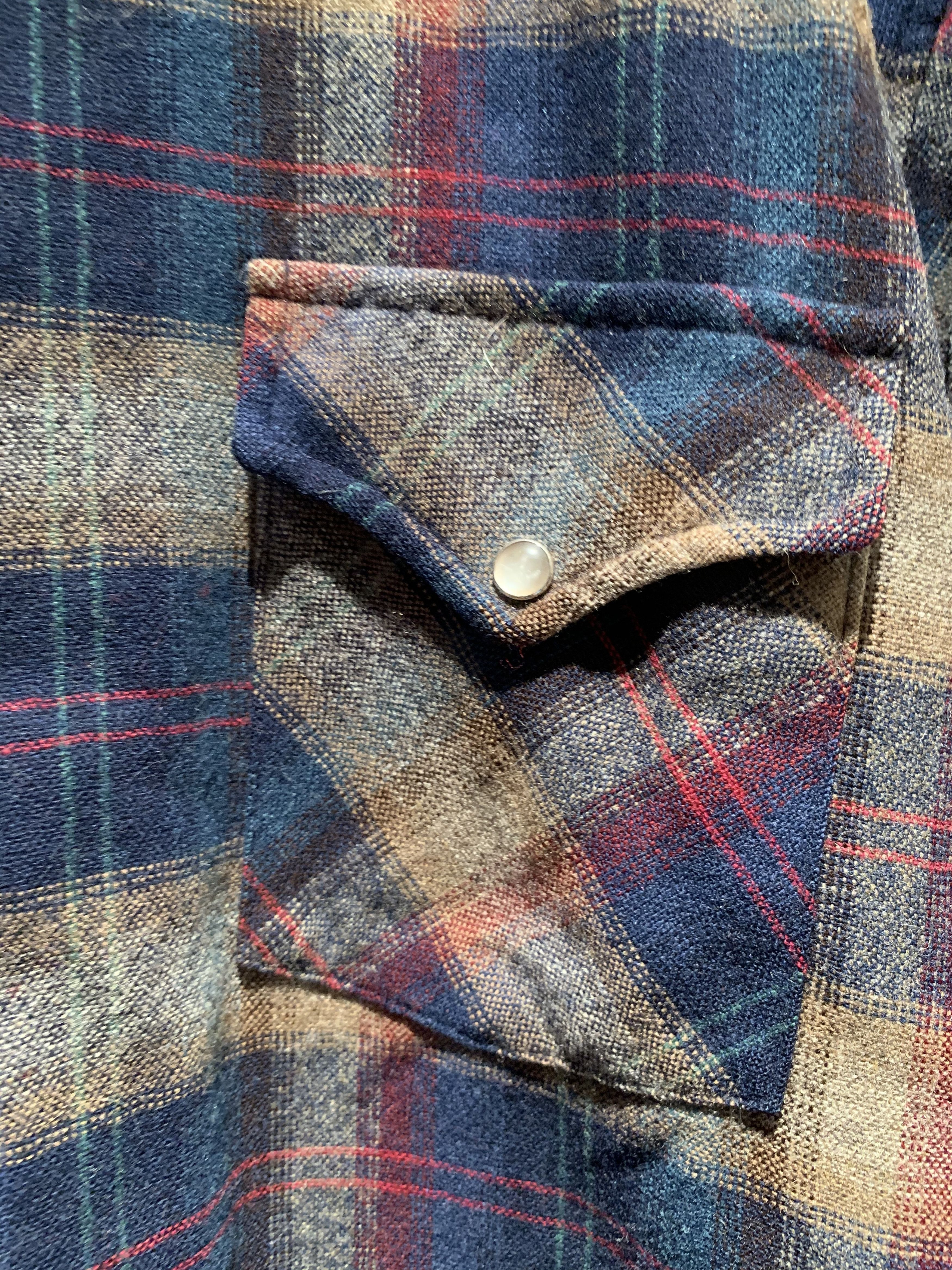 Pendleton × Vintage RARE Vintage Pendleton 100% Virgin Wool USA-Made Plaid Shirt Size US XXL / EU 58 / 5 - 3 Thumbnail