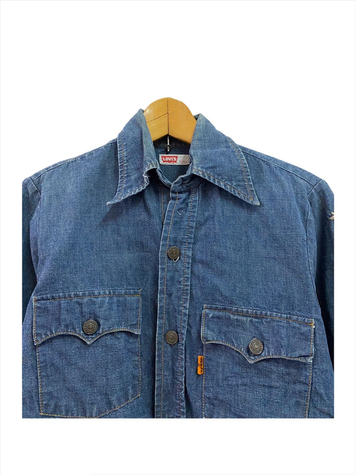 Levi's × Levi's Vintage Clothing Rare Levi’s Orange Tab Denim Jacket Size US S / EU 44-46 / 1 - 6 Thumbnail