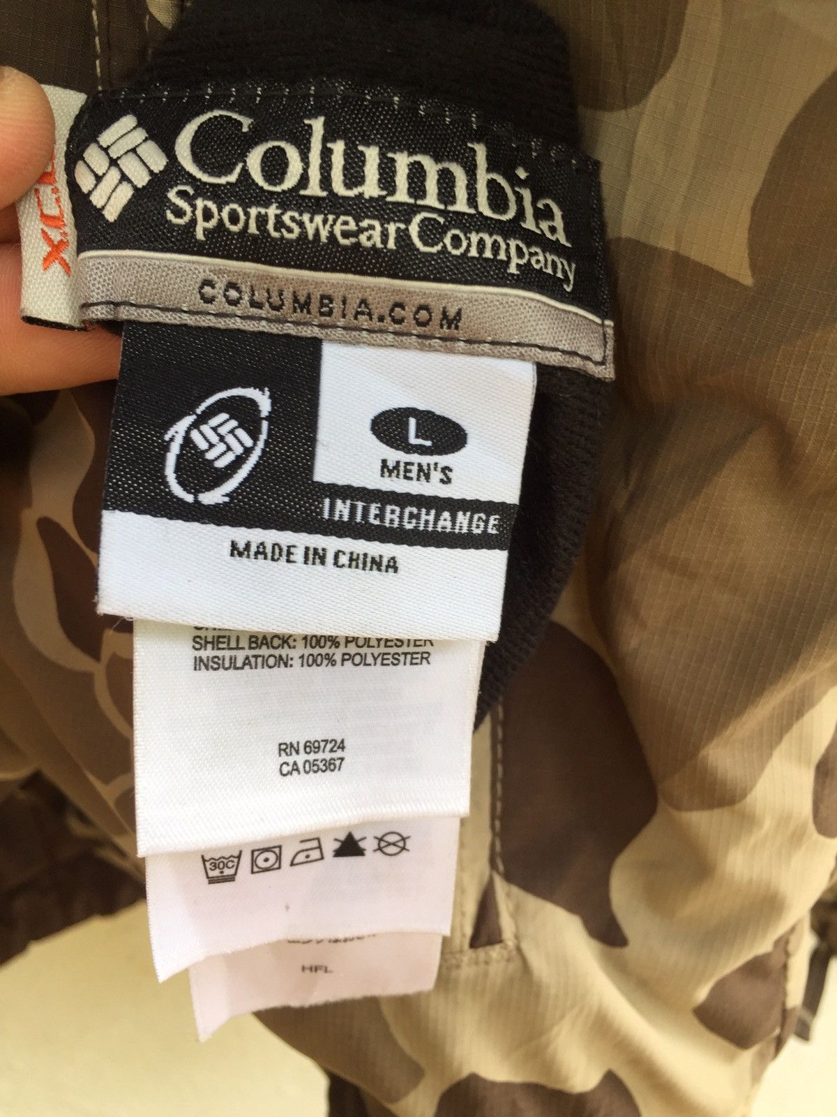 Columbia COLUMBIA REVERSIBLE CAMO SWEATER Size US L / EU 52-54 / 3 - 10 Thumbnail