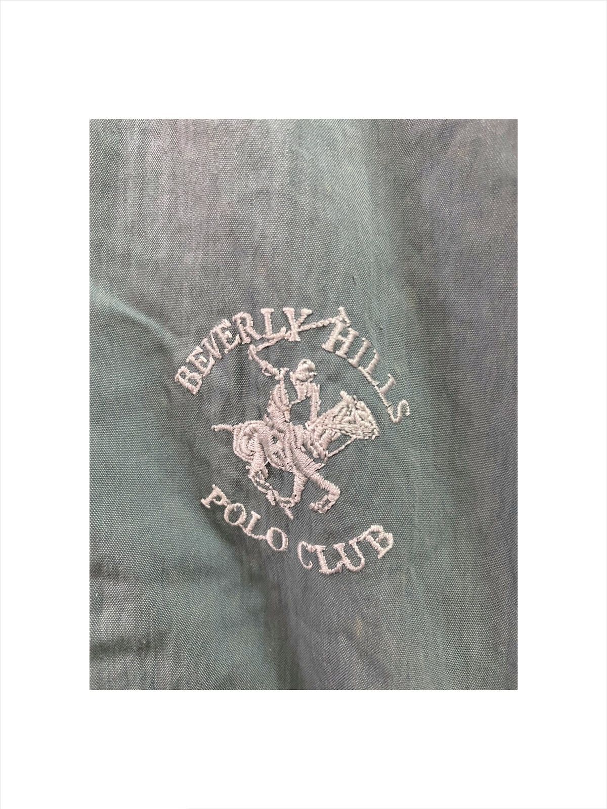 Beverly Hills Polo Club Beverly Hills Polo Clubs Disteressed Sun Faded Bomber Jacket Size US L / EU 52-54 / 3 - 12 Thumbnail