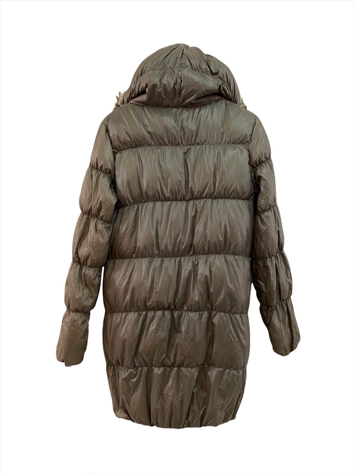 Gap Vintage Gap Long Puffer Jacket Fur Hoodie Size S / US 4 / IT 40 - 2 Thumbnail