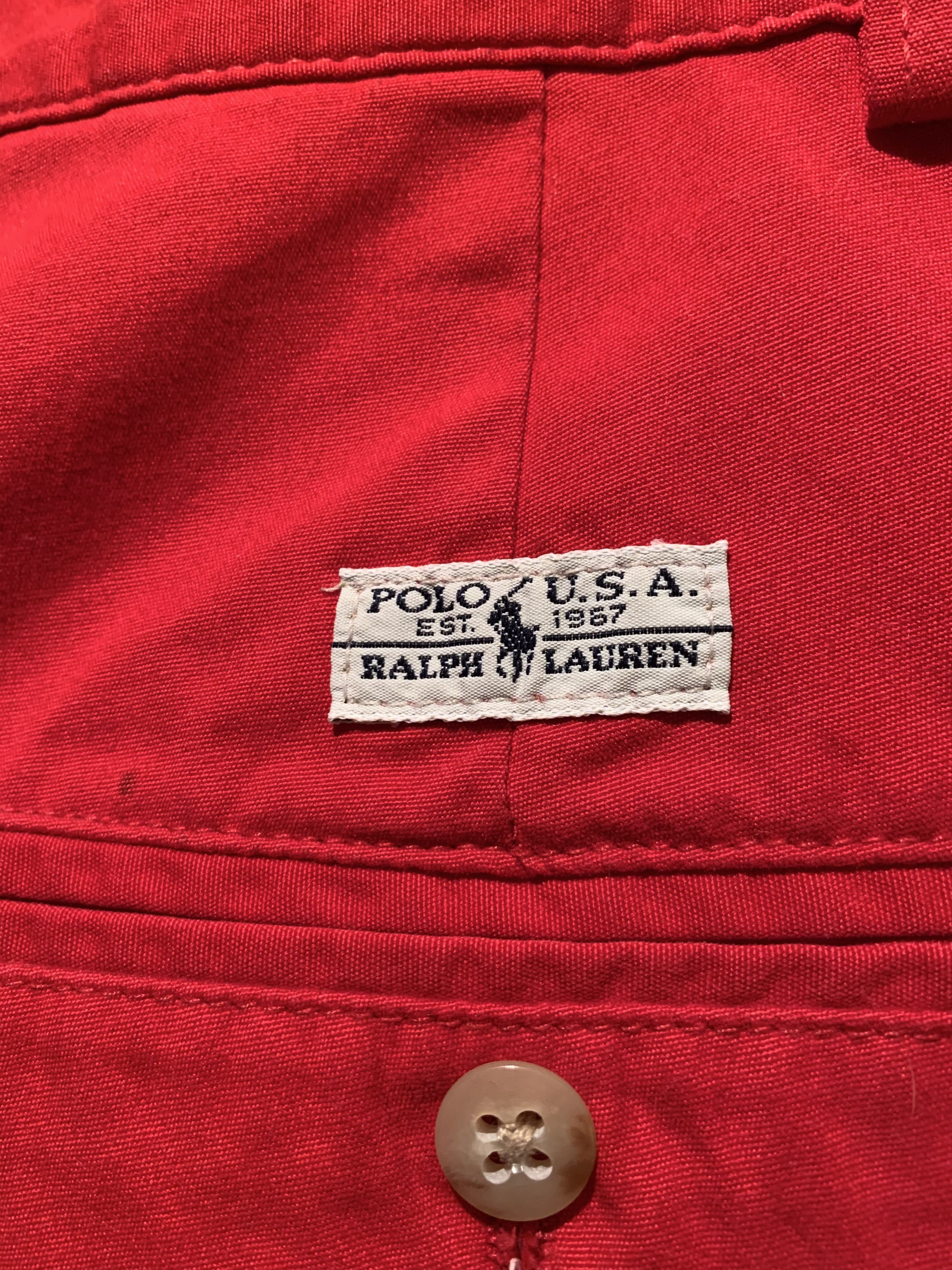 Polo Ralph Lauren *RARE* Vintage New Polo Ralph Lauren Tyler USA-Made Shorts Size US 32 / EU 48 - 5 Thumbnail