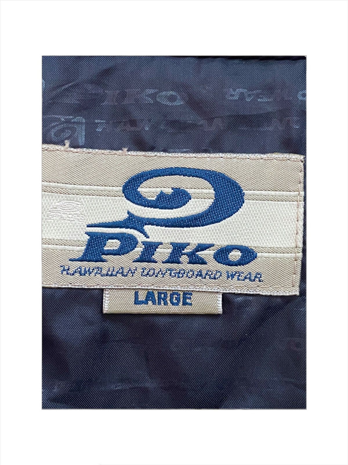 Vintage Piko Puffer Down Hawaiian Longboard Wear Size US L / EU 52-54 / 3 - 11 Thumbnail