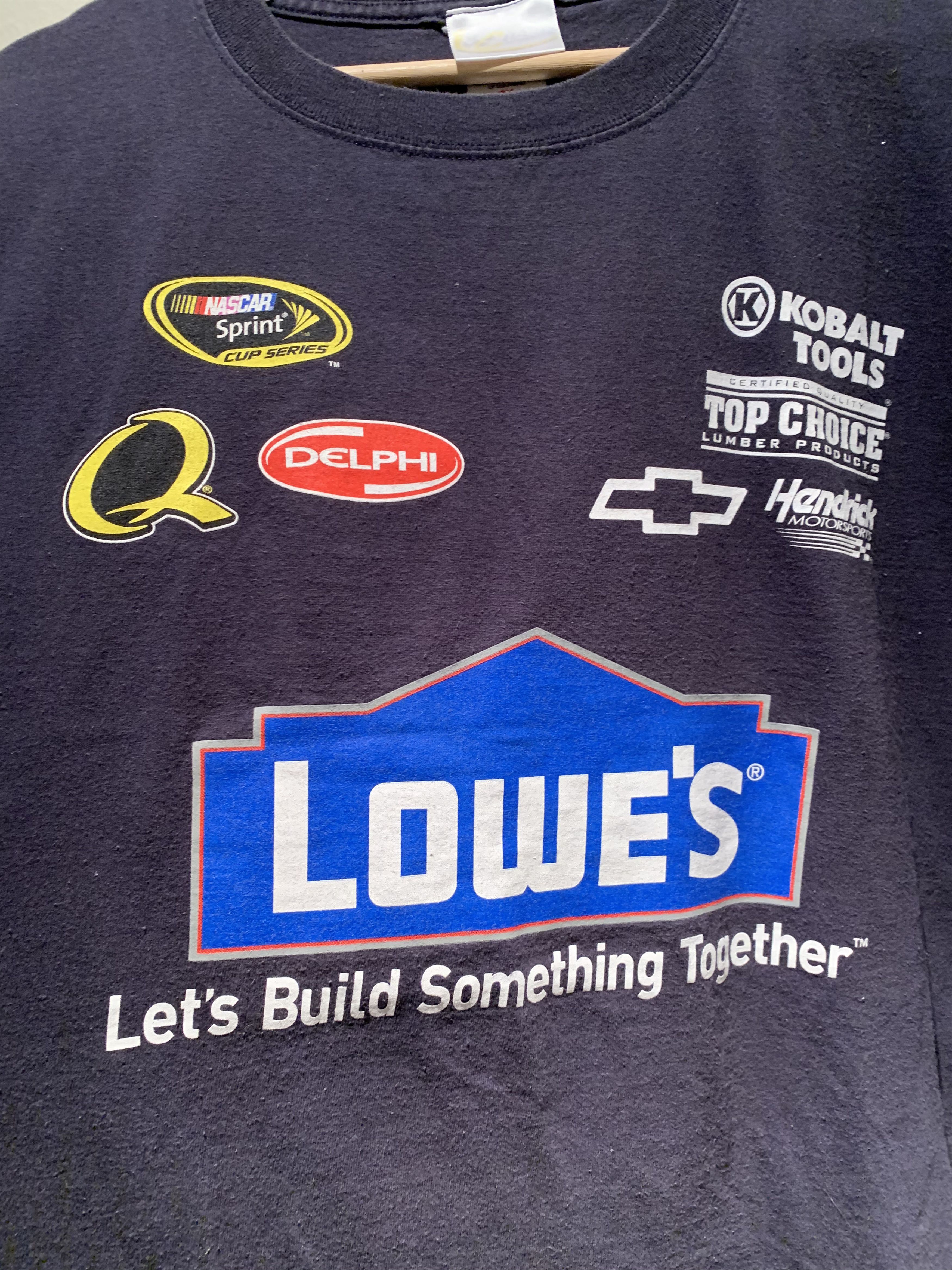 NASCAR *RARE* Vintage Jimmie Johnson 48 NASCAR Car Racing Shirt Size US XXL / EU 58 / 5 - 2 Thumbnail