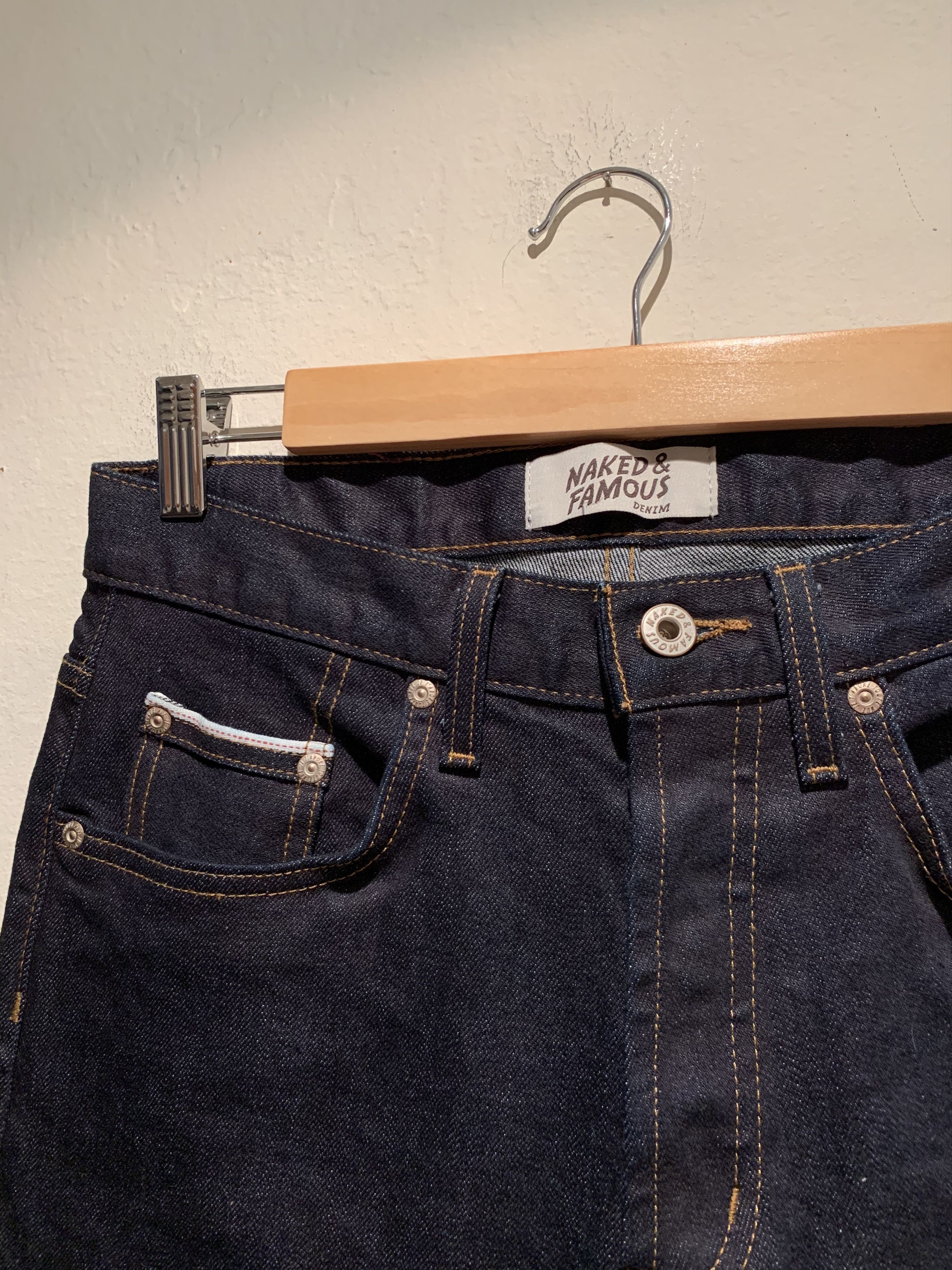 Designer × Naked & Famous *RARE* Naked & Famous Japanese Selvedge Denim Jeans Size US 29 - 3 Thumbnail