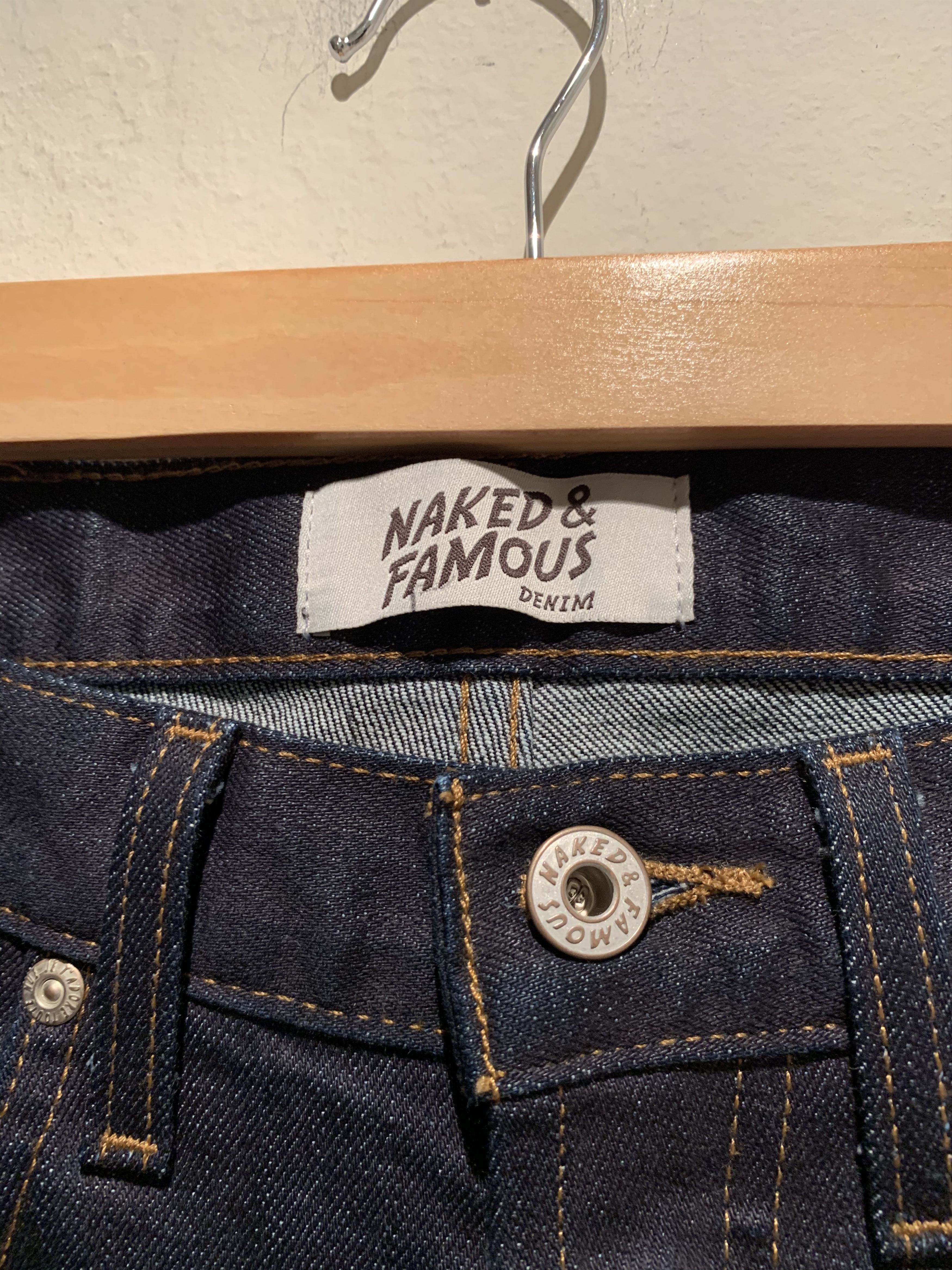 Designer × Naked & Famous *RARE* Naked & Famous Japanese Selvedge Denim Jeans Size US 29 - 5 Thumbnail