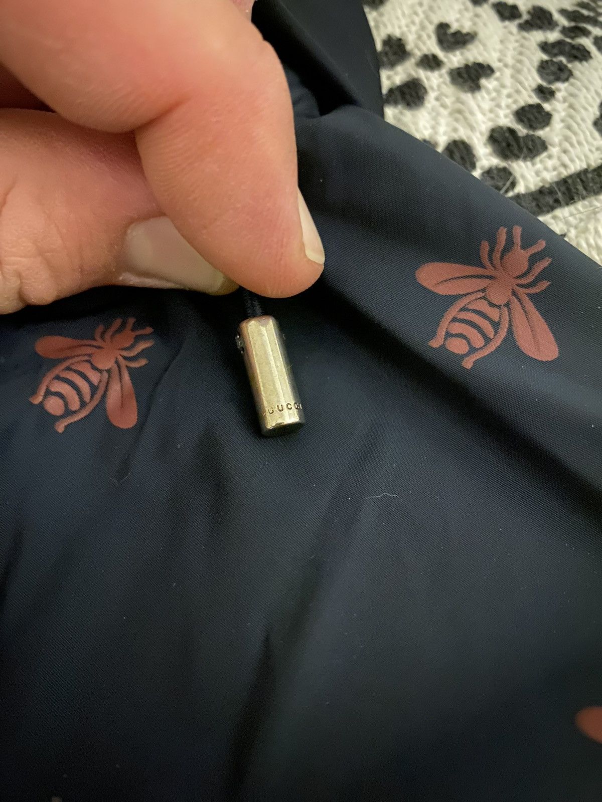Gucci Gucci Bees and Stars Windbreaker Size US L / EU 52-54 / 3 - 3 Thumbnail
