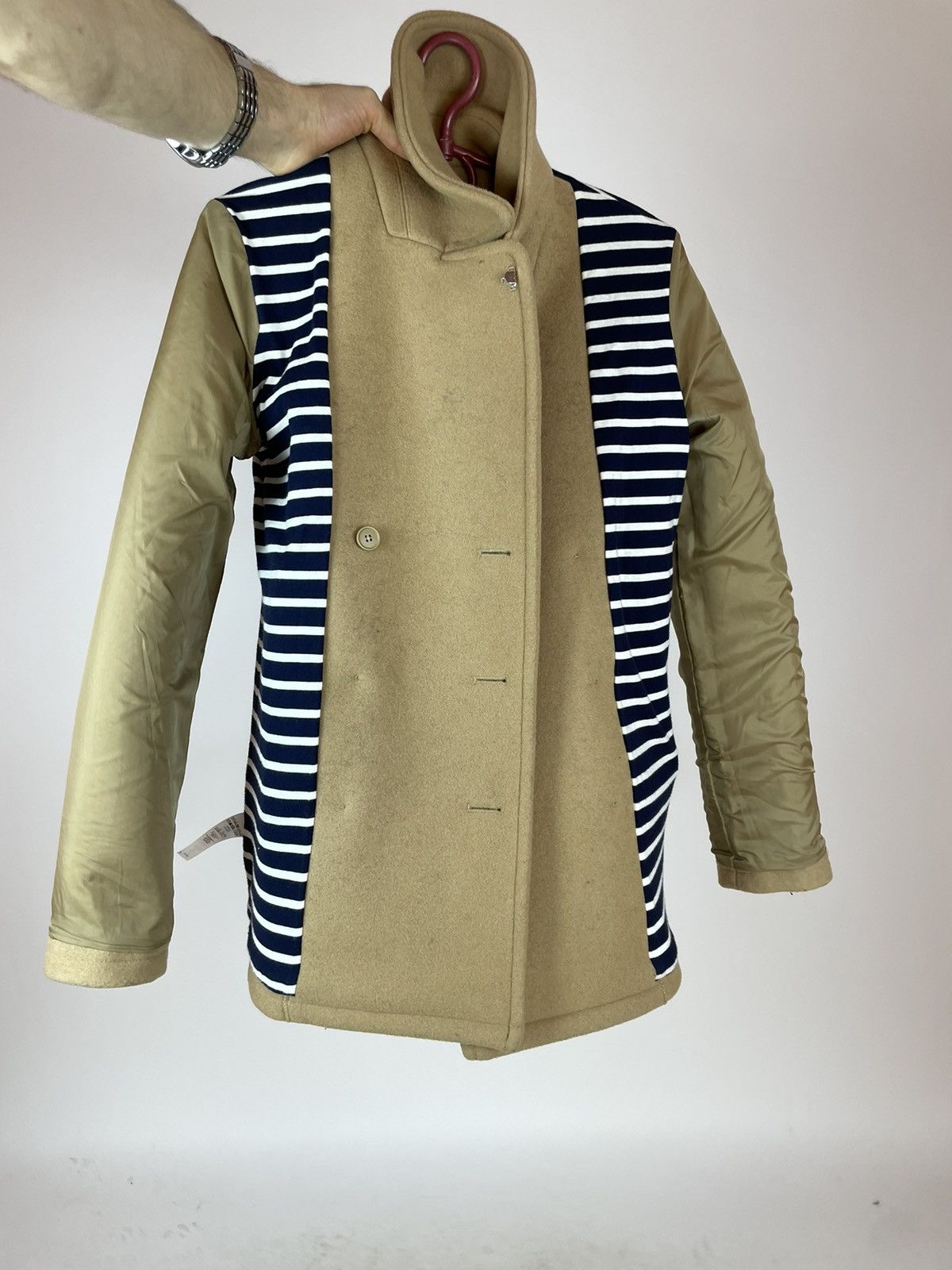 Japanese Brand PETIT BATEAU WOOL BEIGE COAT GIRLS OR WOMENS SIZE M Size S / US 4 / IT 40 - 9 Thumbnail