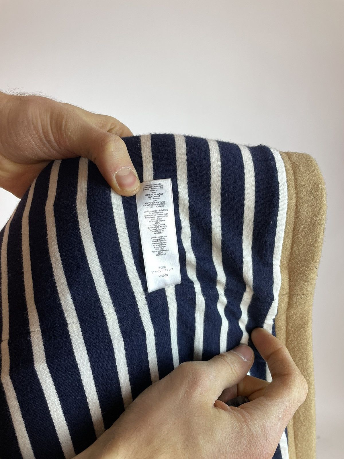 Japanese Brand PETIT BATEAU WOOL BEIGE COAT GIRLS OR WOMENS SIZE M Size S / US 4 / IT 40 - 12 Thumbnail