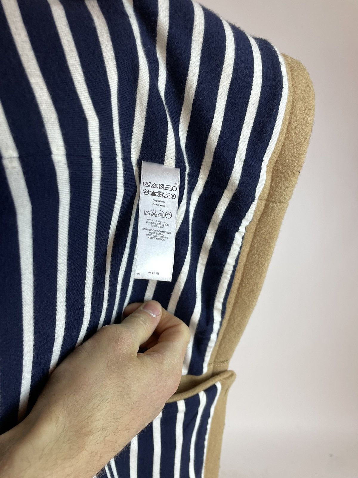 Japanese Brand PETIT BATEAU WOOL BEIGE COAT GIRLS OR WOMENS SIZE M Size S / US 4 / IT 40 - 11 Thumbnail