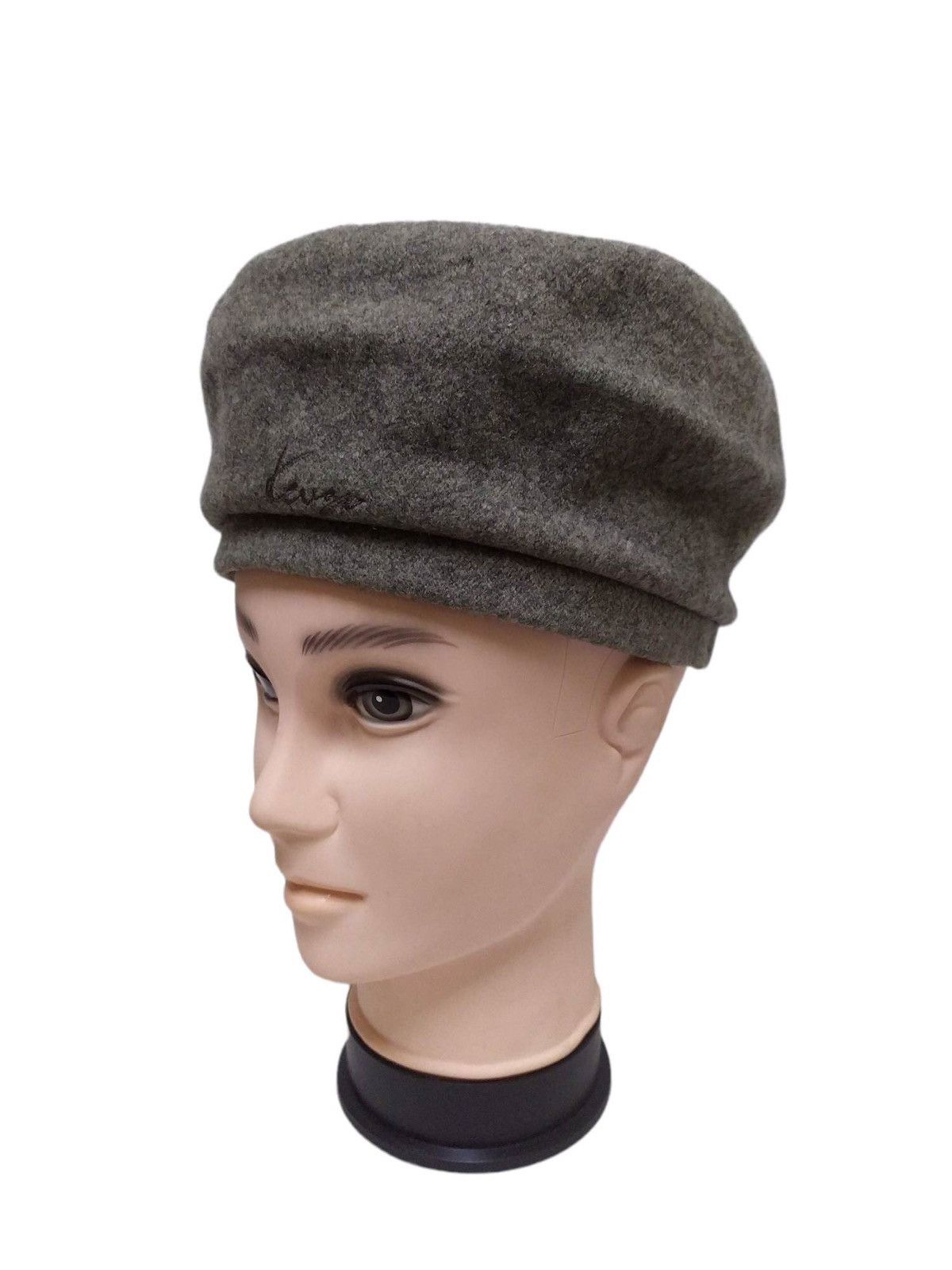 Vintage KENZO Embroidered Wool Beret