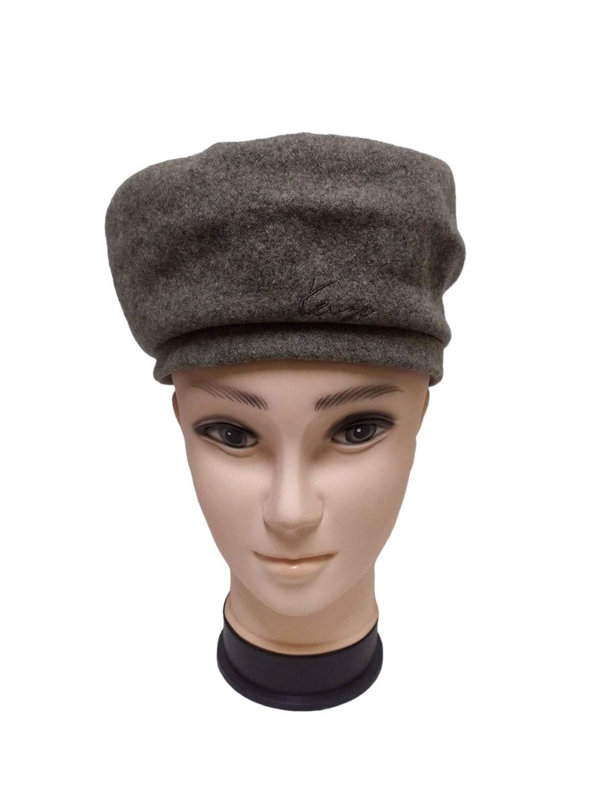 Vintage KENZO Embroidered Wool Beret