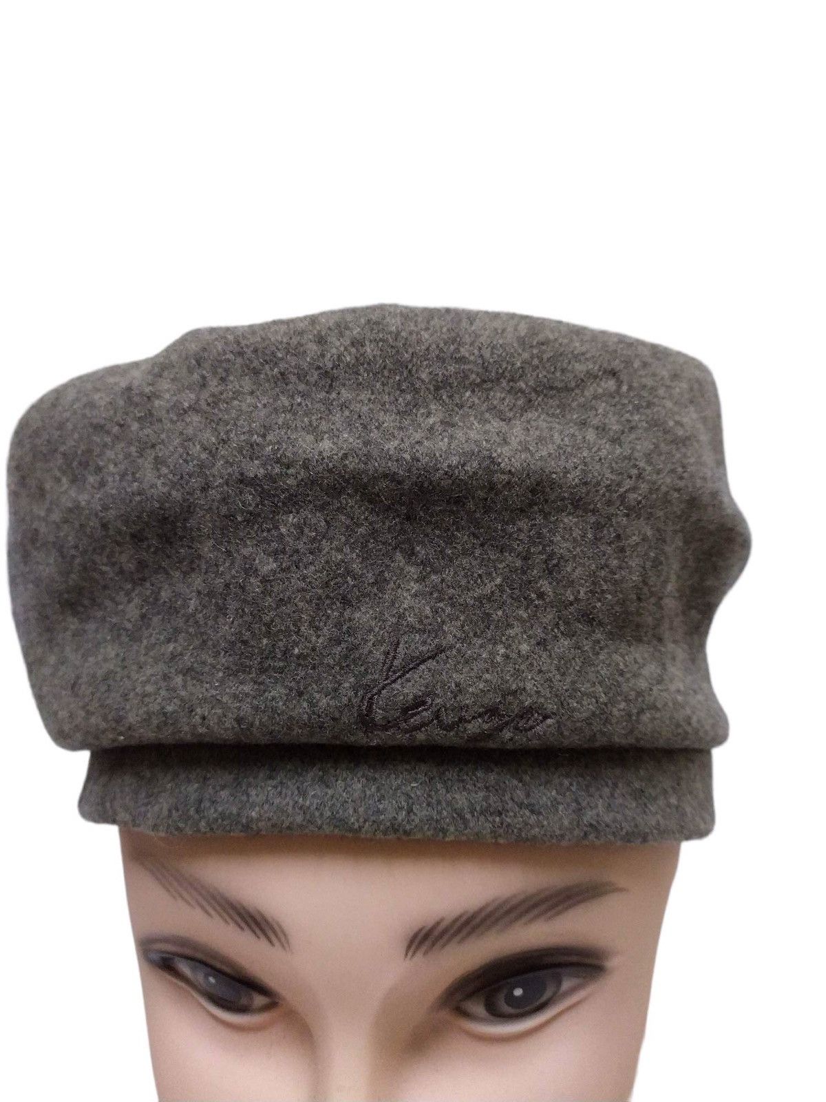 Vintage KENZO Embroidered Wool Beret