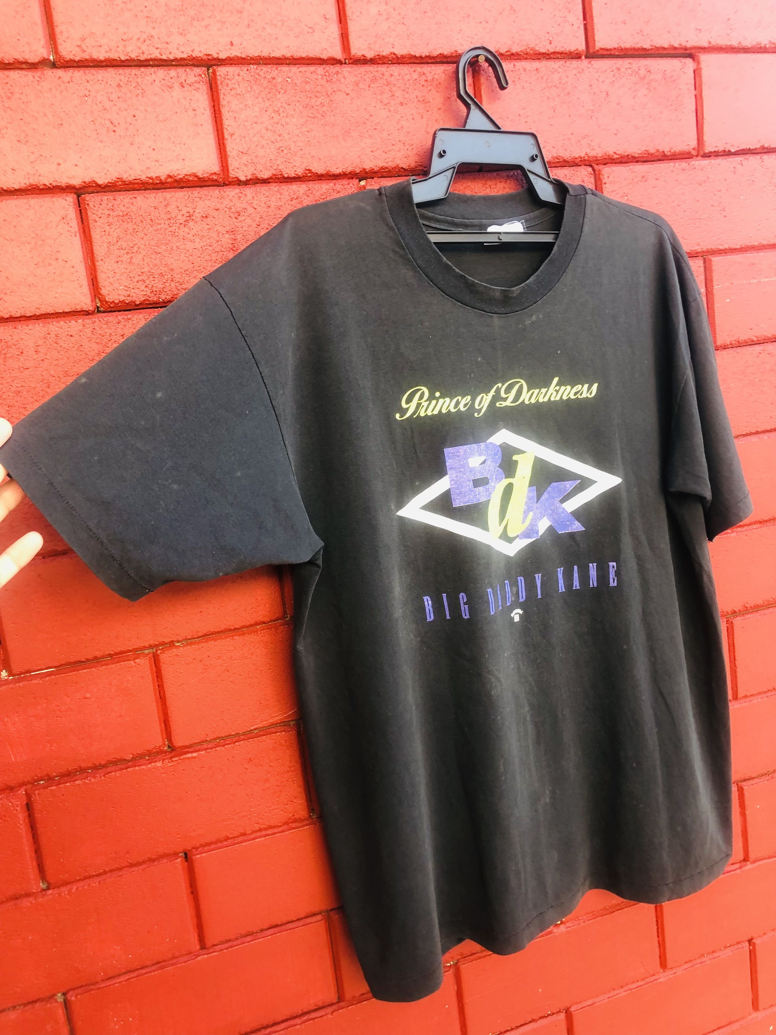 Band Tees Vintage Big Daddy Kane Prince Of Darkness Shirt Size US L / EU 52-54 / 3 - 6 Thumbnail