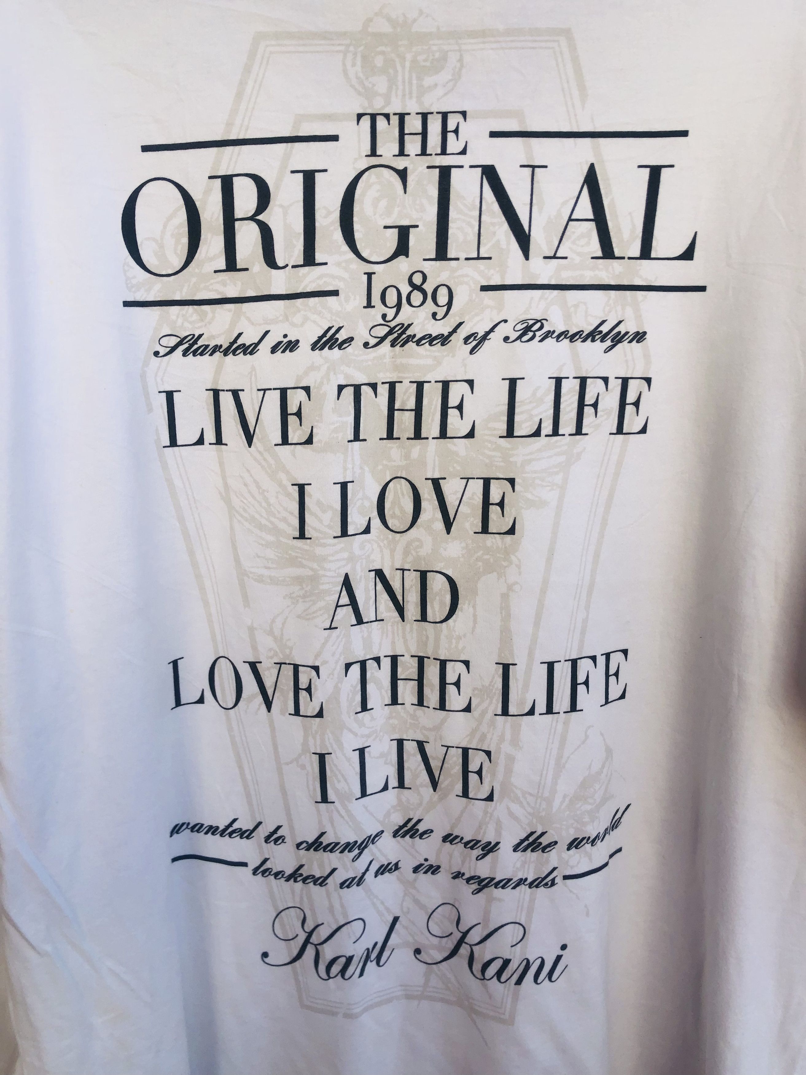 Japanese Brand Vintage Karl Kani Hip Hop Streetwear Fashion Style Size US XL / EU 56 / 4 - 6 Thumbnail