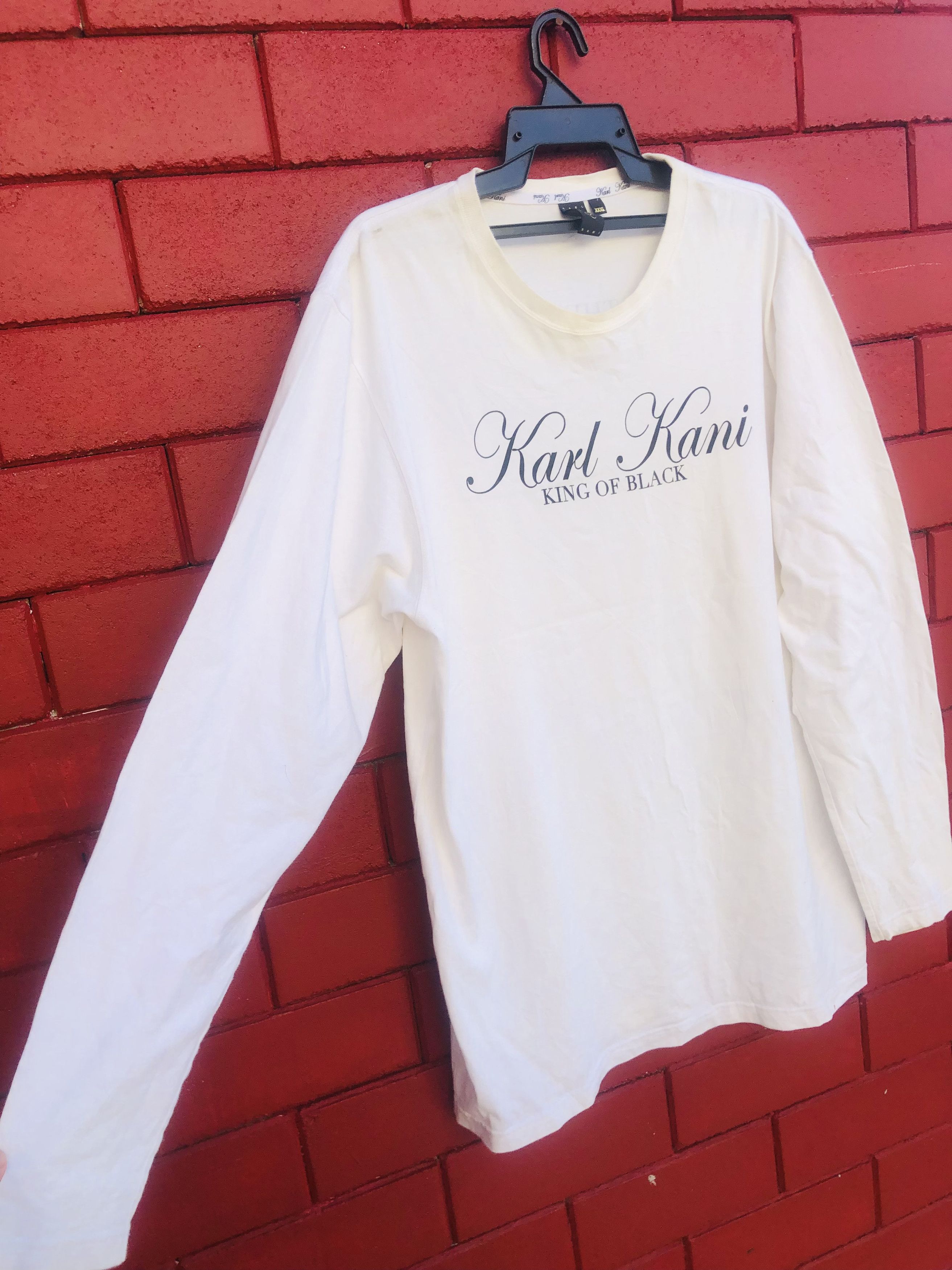 Japanese Brand Vintage Karl Kani Hip Hop Streetwear Fashion Style Size US XL / EU 56 / 4 - 5 Thumbnail