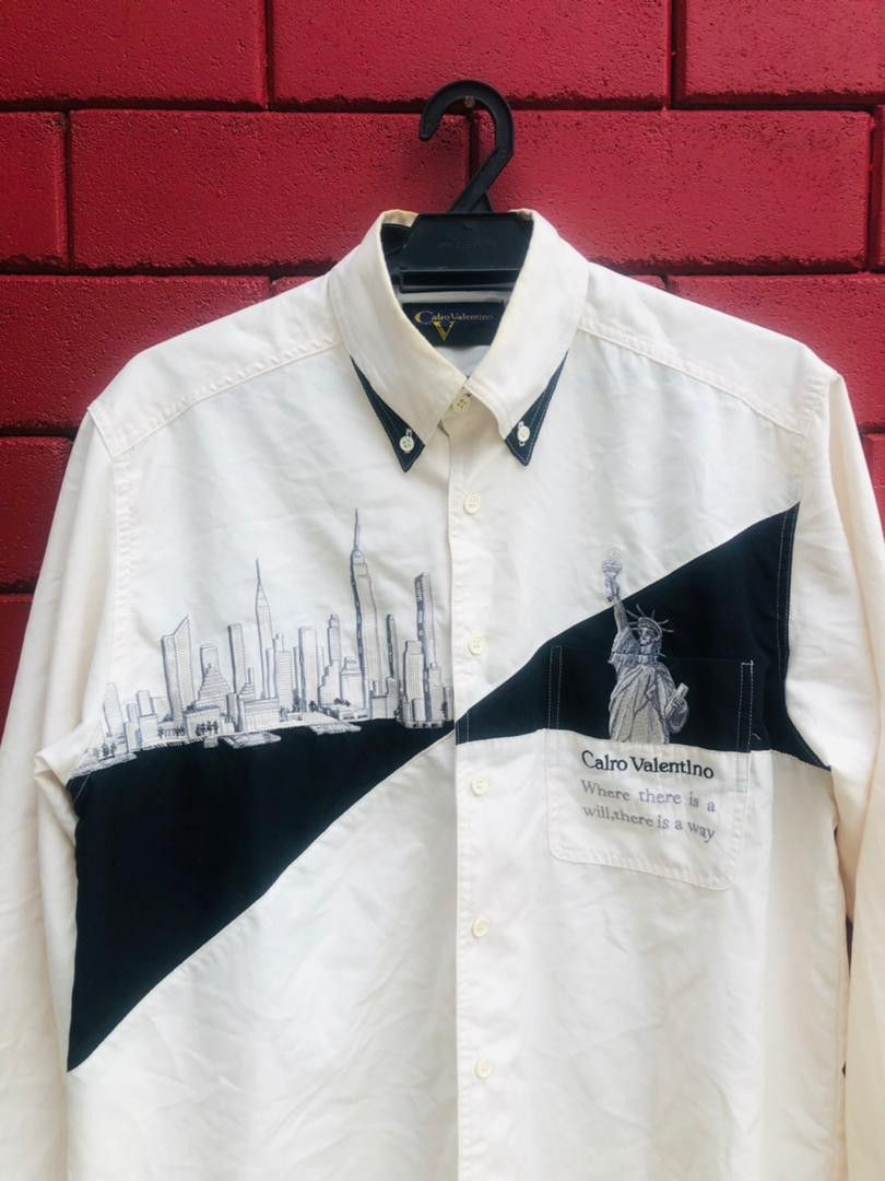 Valentino × Vintage Vintage Carlo Valentino Japanese Designer Fashion Style Size US M / EU 48-50 / 2 - 3 Thumbnail