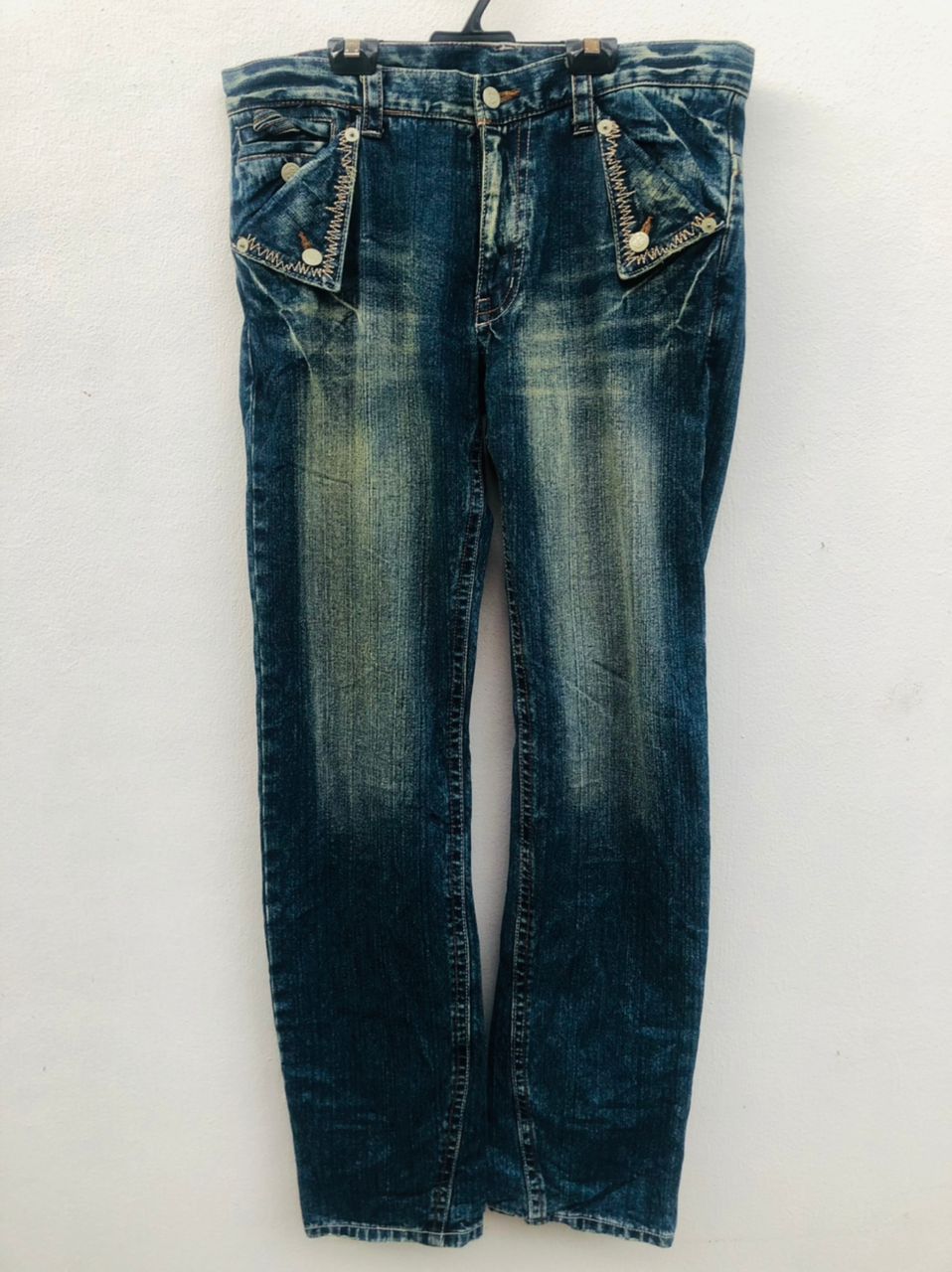 Japanese Brand × Vintage Vintage G.S Raw Japanese Designer Fashion Style Size US 34 / EU 50 - 2 Thumbnail