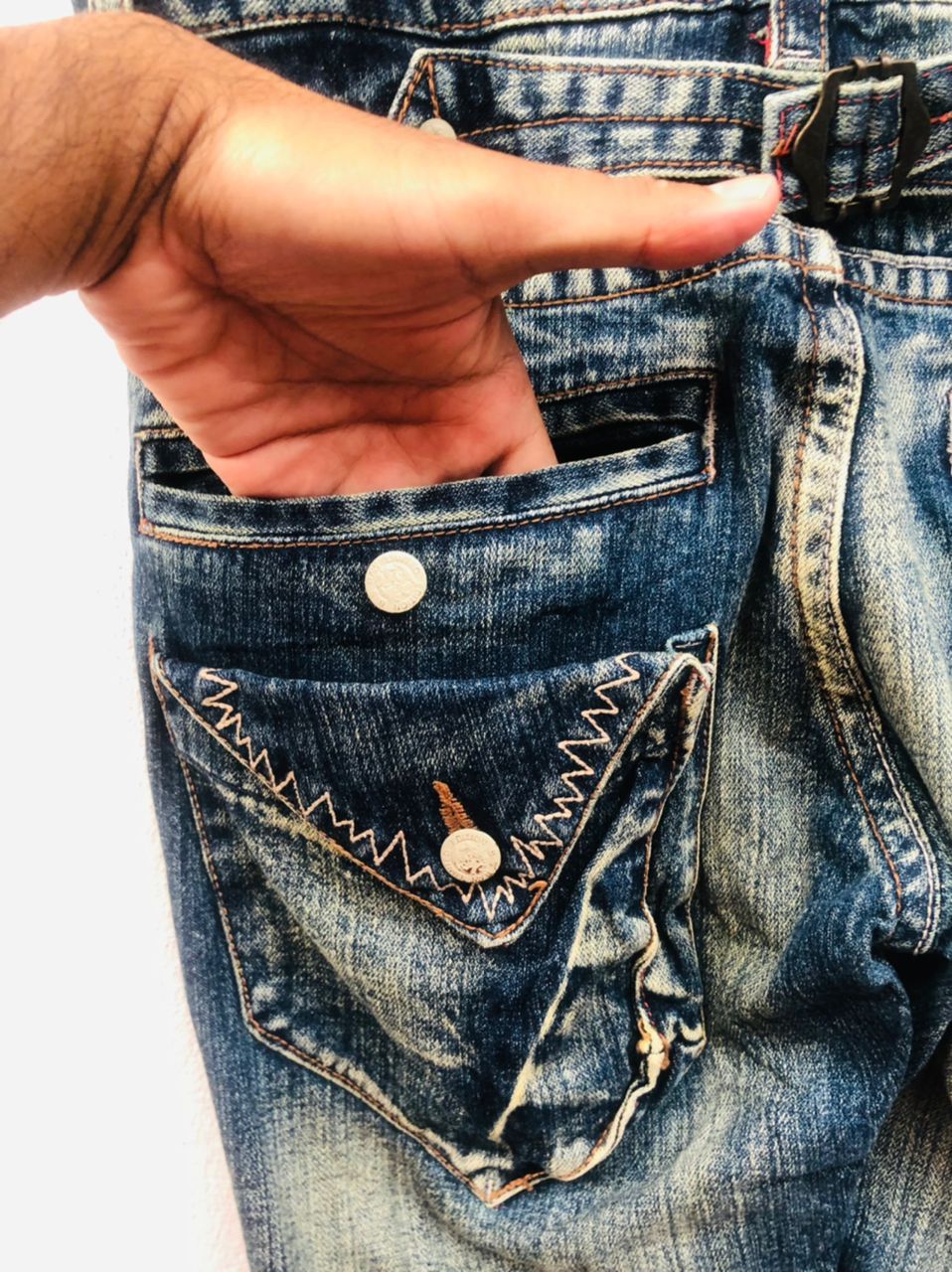 Japanese Brand × Vintage Vintage G.S Raw Japanese Designer Fashion Style Size US 34 / EU 50 - 9 Thumbnail
