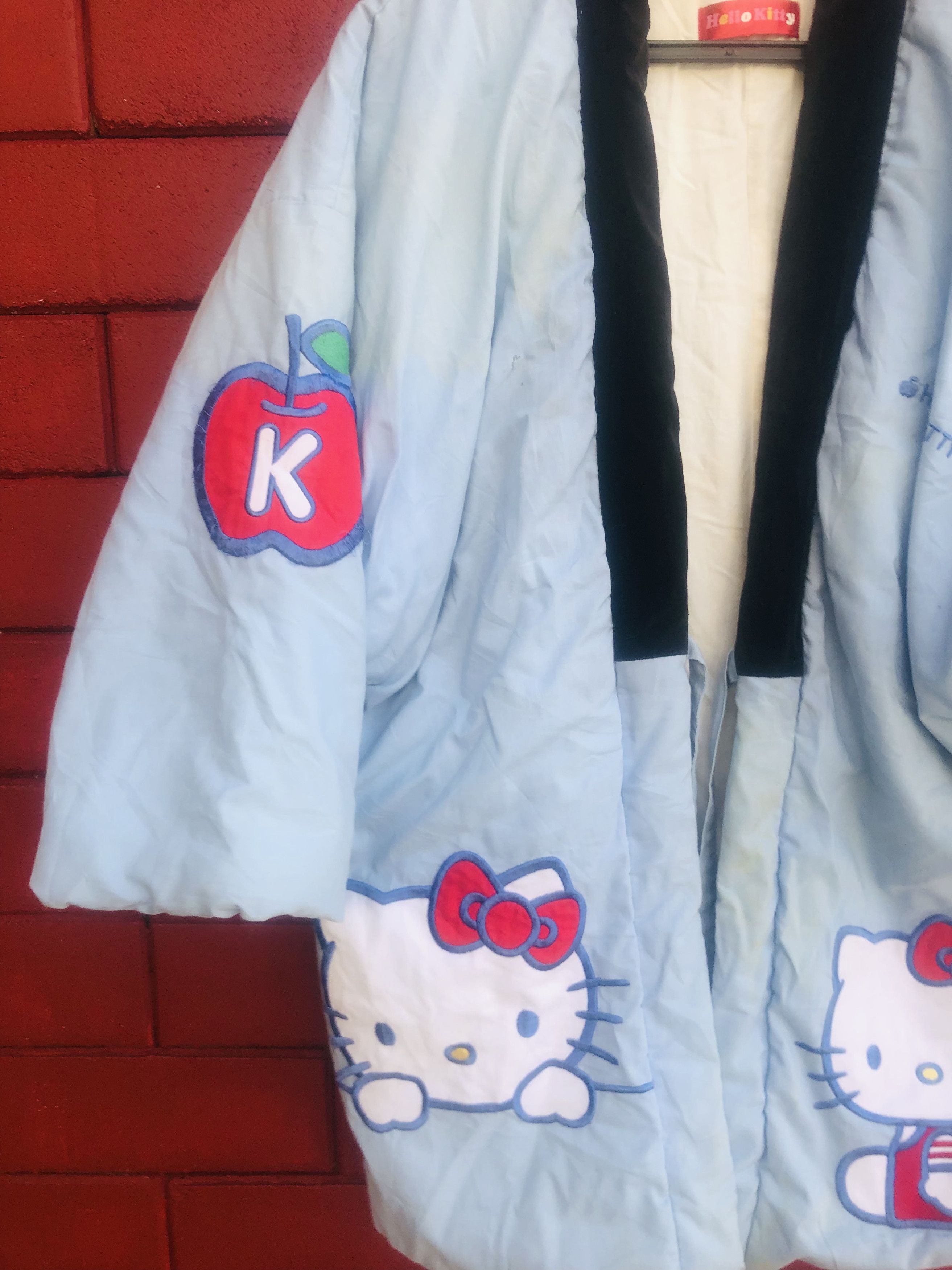 Japanese Brand Vintage Hello Kitty Japanese Designer Fashion Style Kimono Size US XL / EU 56 / 4 - 4 Thumbnail
